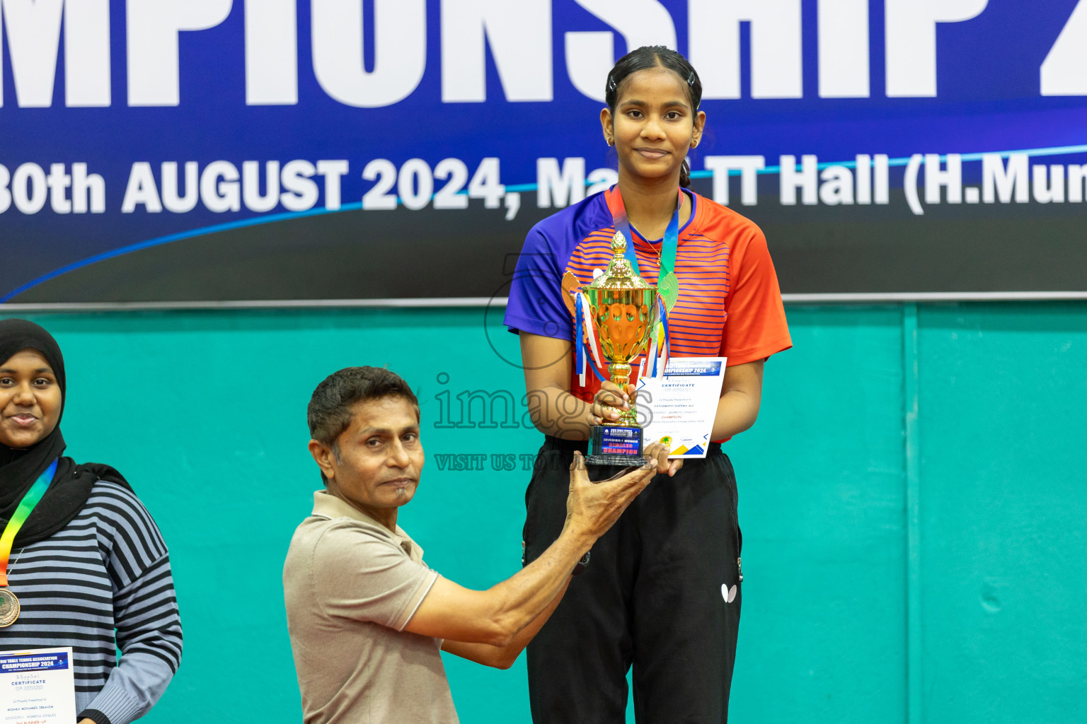 29th Table Tennis Association Championship 2024, 30th August 2024 at Male'TT Hall,Photos by Shuu Abdul Sattar