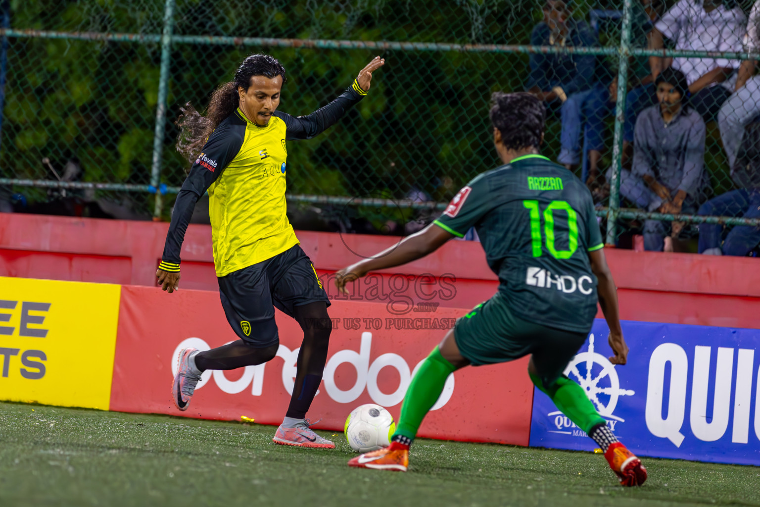 Hulhumale vs Machchangoalhi in Day 32 of Golden Futsal Challenge 2024, held on Saturday, 17th February 2024 in Hulhumale', Maldives 
Photos: Ismail Thoriq / images.mv