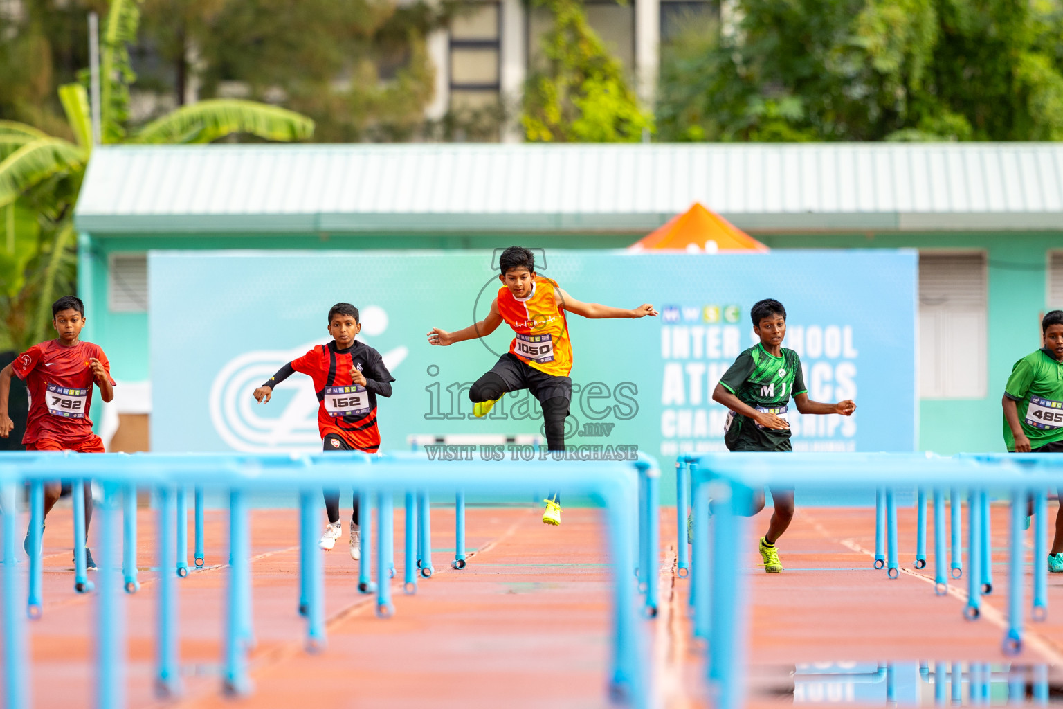 Day 2 of MWSC Interschool Athletics Championships 2024 held in Hulhumale Running Track, Hulhumale, Maldives on Sunday, 10th November 2024.
Photos by: Ismail Thoriq / Images.mv