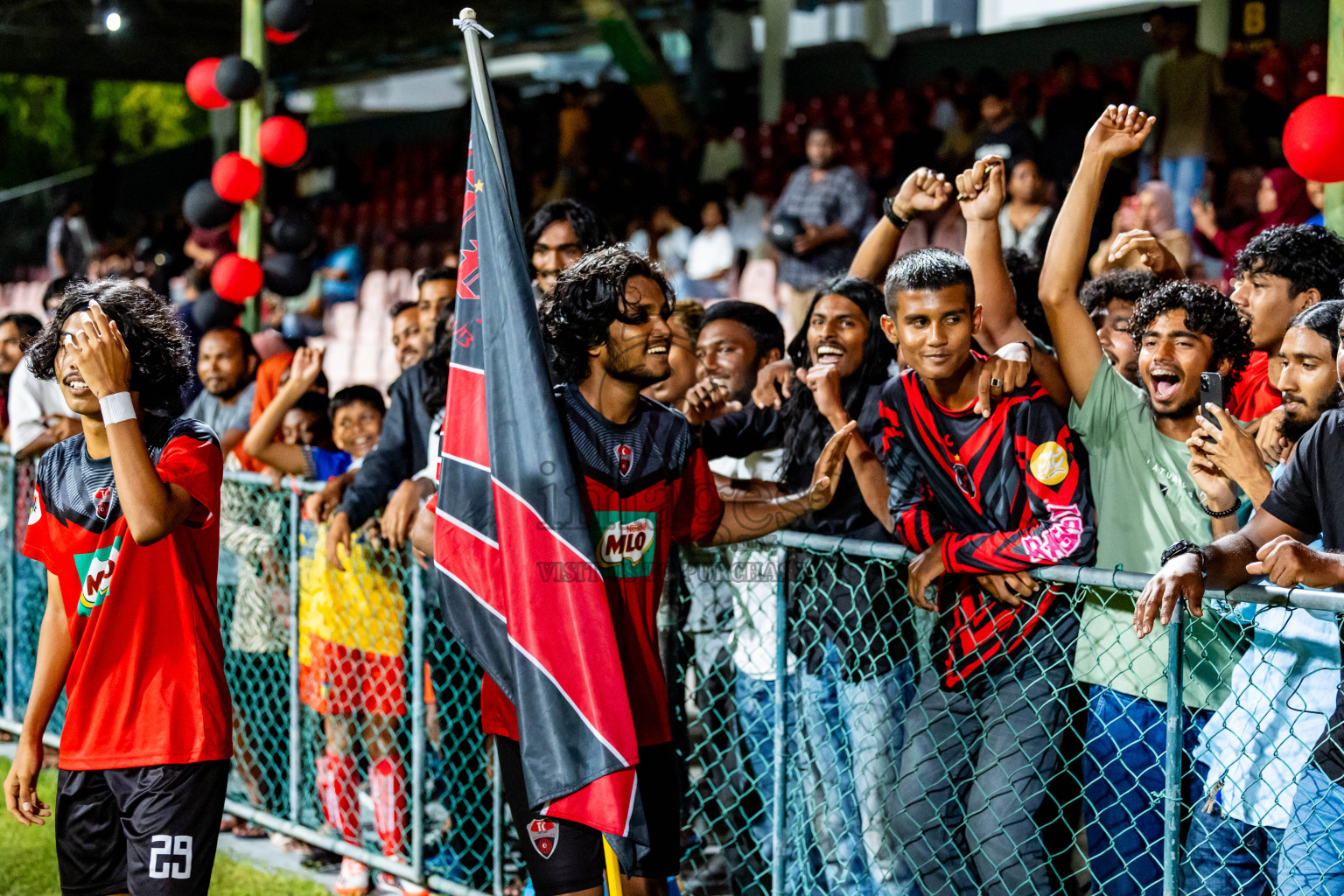 Super United Sports vs TC Sports Club in the Final of Under 19 Youth Championship 2024 was held at National Stadium in Male', Maldives on Monday, 1st July 2024. Photos: Nausham Waheed / images.mv