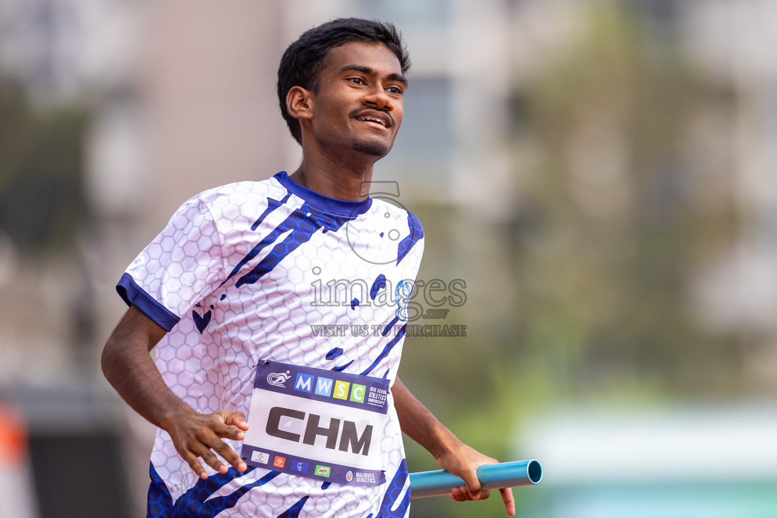 Day 5 of MWSC Interschool Athletics Championships 2024 held in Hulhumale Running Track, Hulhumale, Maldives on Wednesday, 13th November 2024. Photos by: Raif Yoosuf / Images.mv