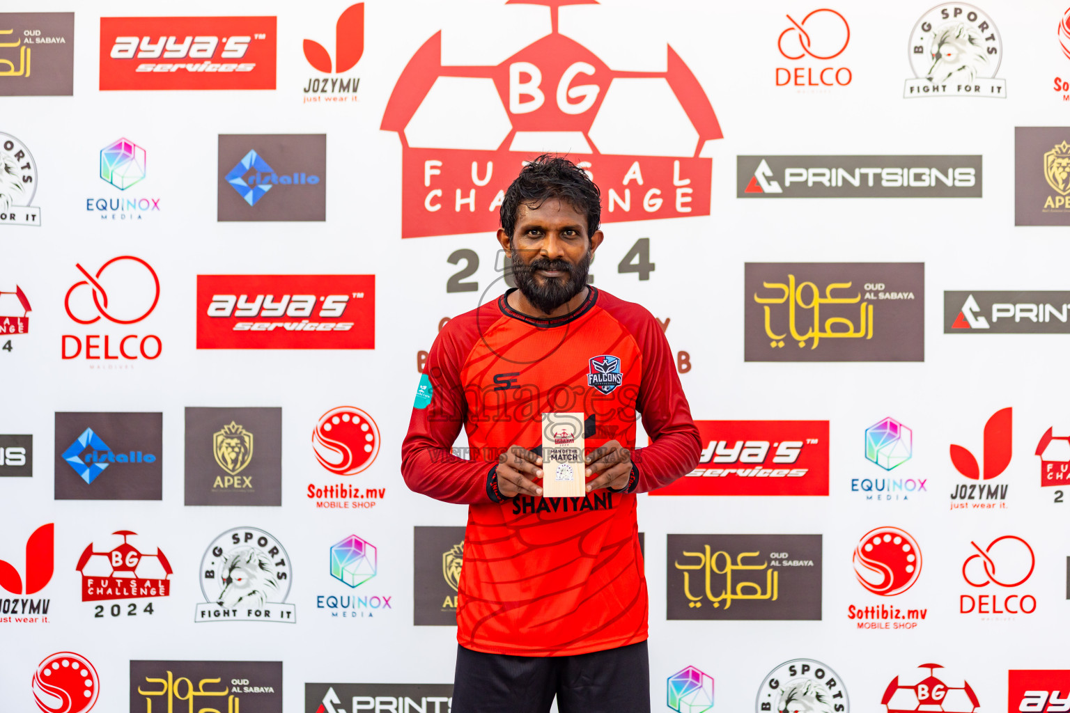 Bosnia SC vs Falcons in Day 2 of BG Futsal Challenge 2024 was held on Wednesday, 13th March 2024, in Male', Maldives Photos: Nausham Waheed / images.mv