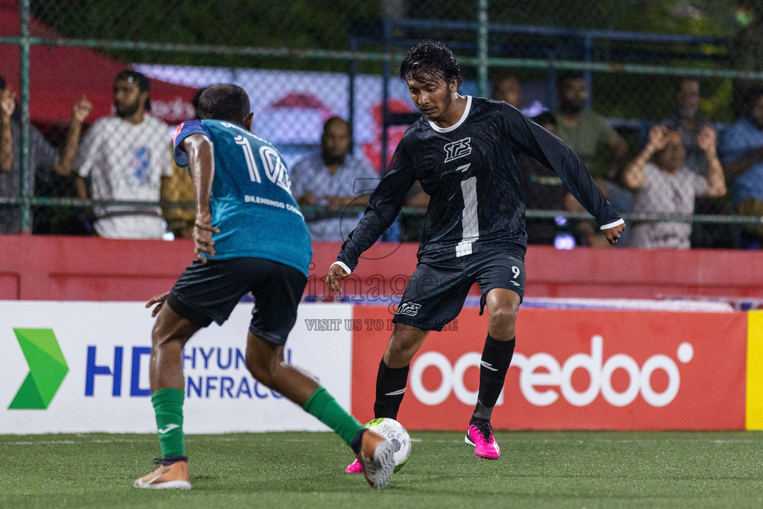 F Feeali vs F Bilehdhoo in Day 8 of Golden Futsal Challenge 2024 was held on Monday, 22nd January 2024, in Hulhumale', Maldives Photos: Nausham Waheed / images.mv