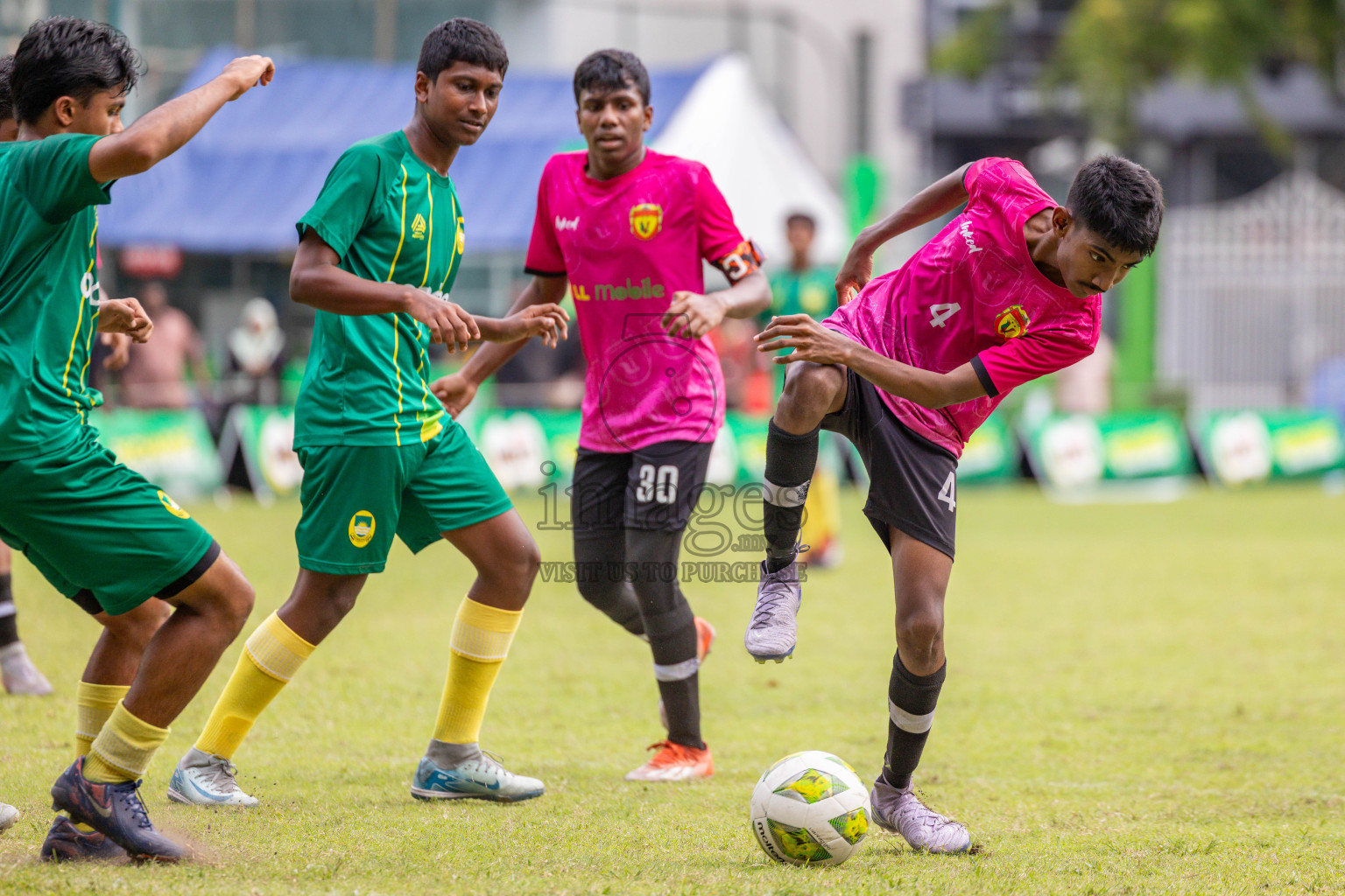 Day 2 of MILO Academy Championship 2025 (U14) was held on Friday, 31st October 2025 at Henveiru Football Grounds, Male', Maldives . 
Photos: Hassan Simah / images.mv