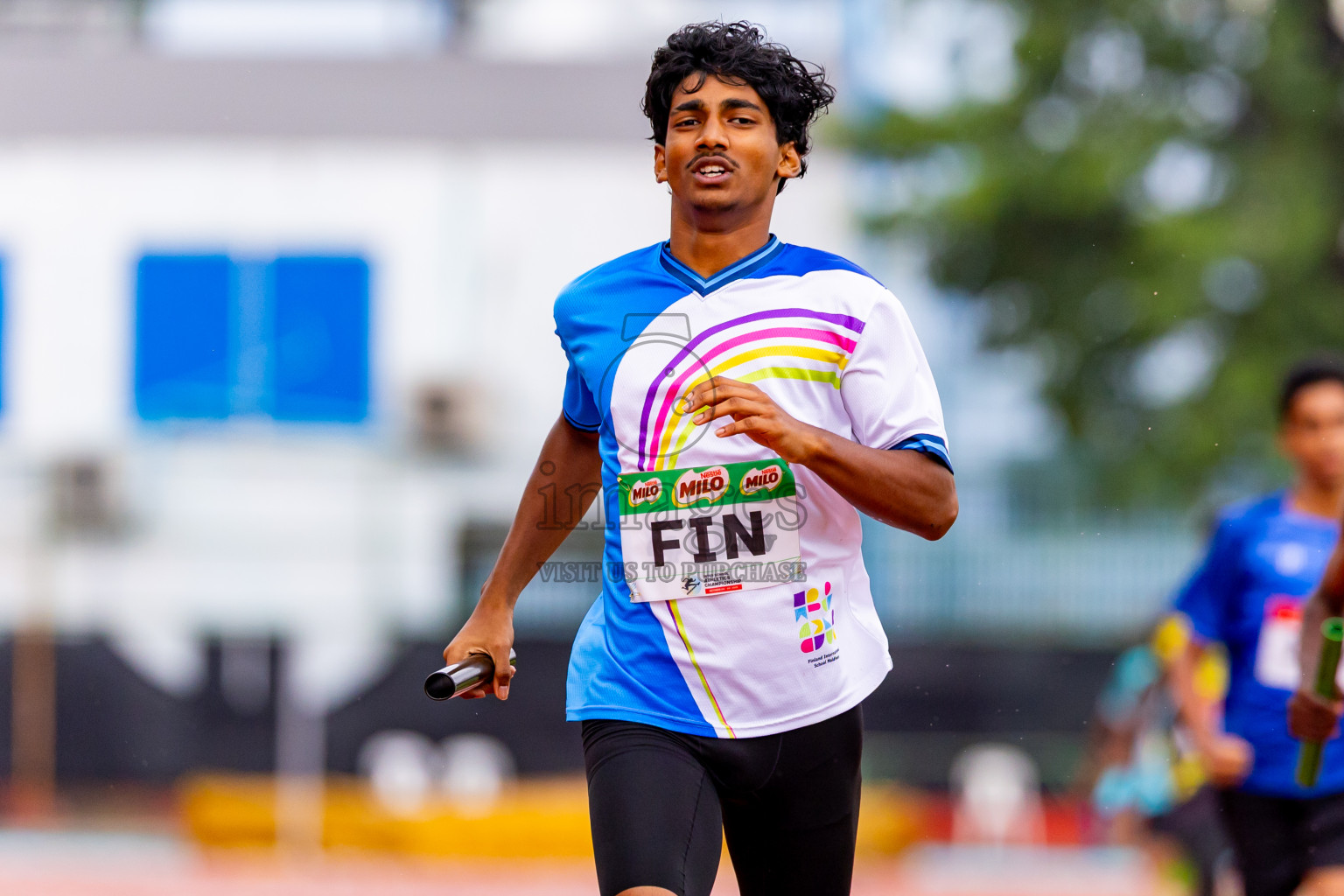 Day 6 of Inter-school Athletics Championship 2025 held in Ekuveni Synthetic Track, Male', Maldives on Sunday, 12th October 2025. Photos by: Nausham Waheed / Images.mv
