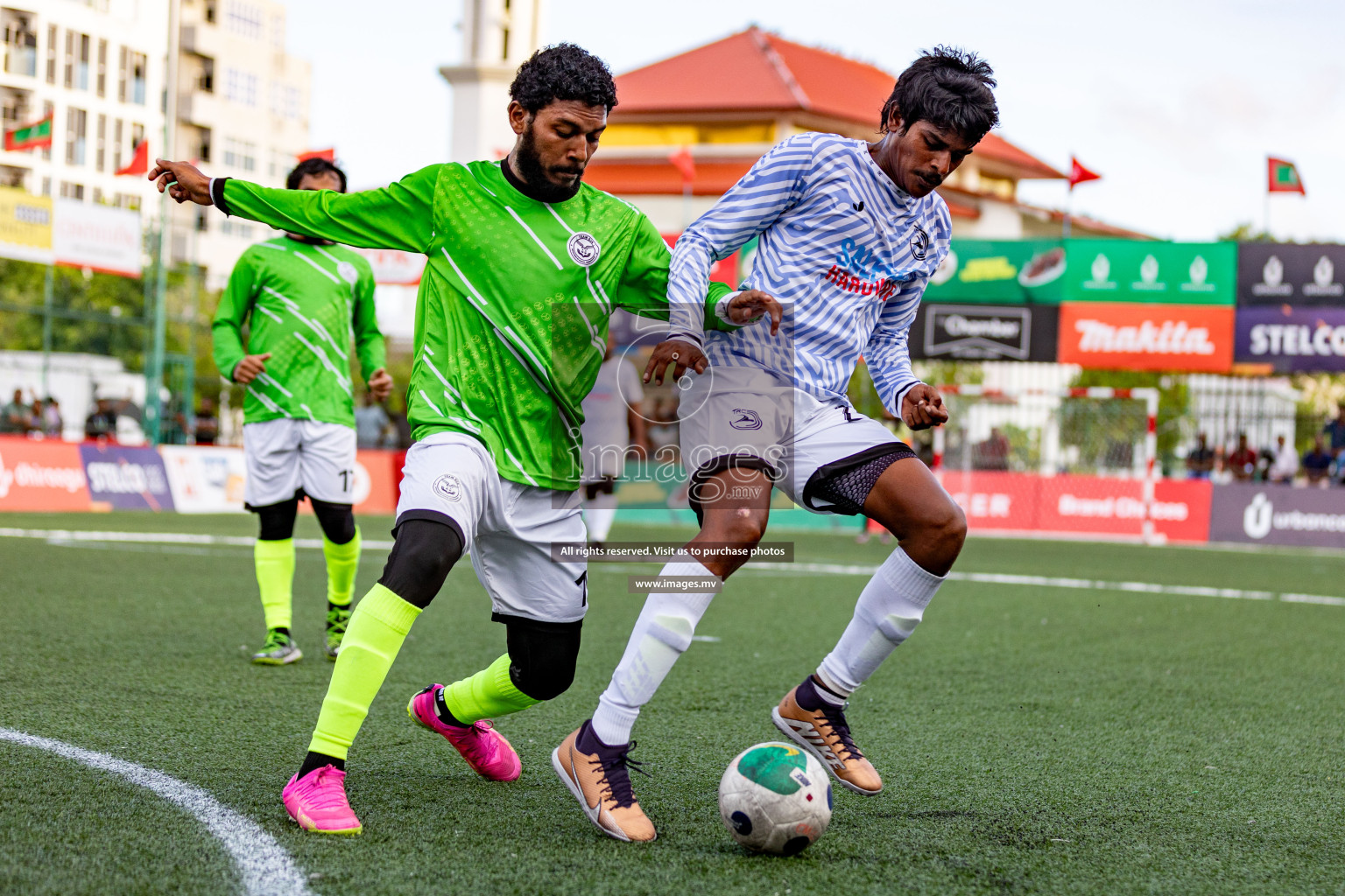 TEAM DJA vs TRC - Transport in Club Maldives Cup Classic 2023 held in Hulhumale, Maldives, on Wednesday, 19th July 2023 Photos: Hassan Simah  / images.mv