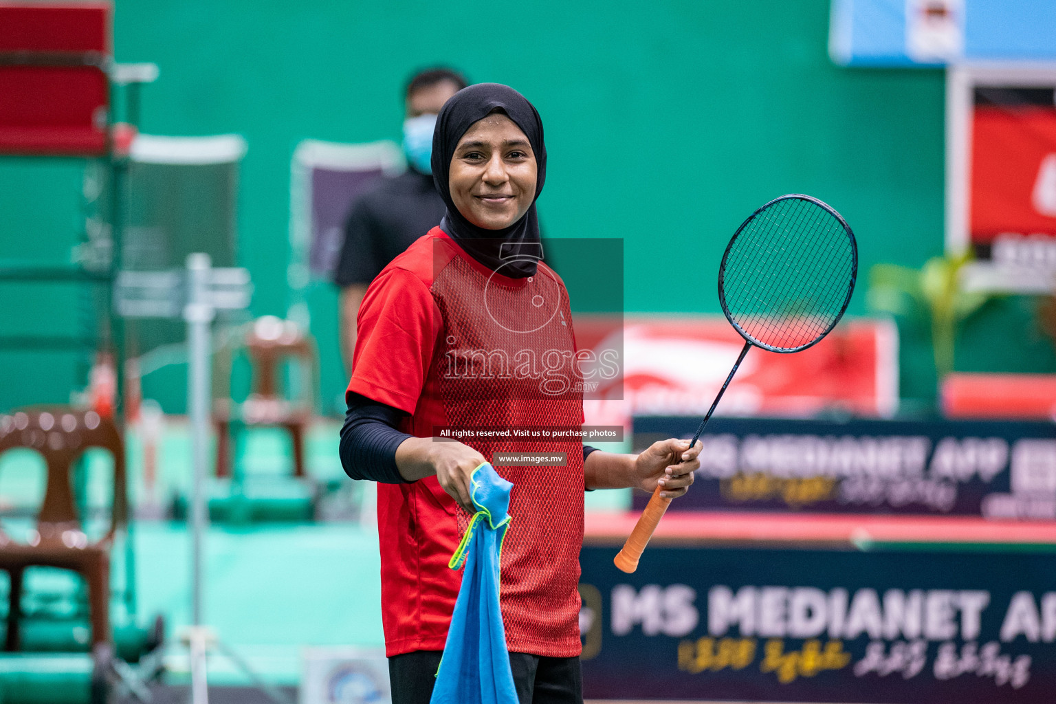 47th National Badminton Tournament 2021 held from 10 to 14 November 2021 in Male' Sports Complex, Maldives