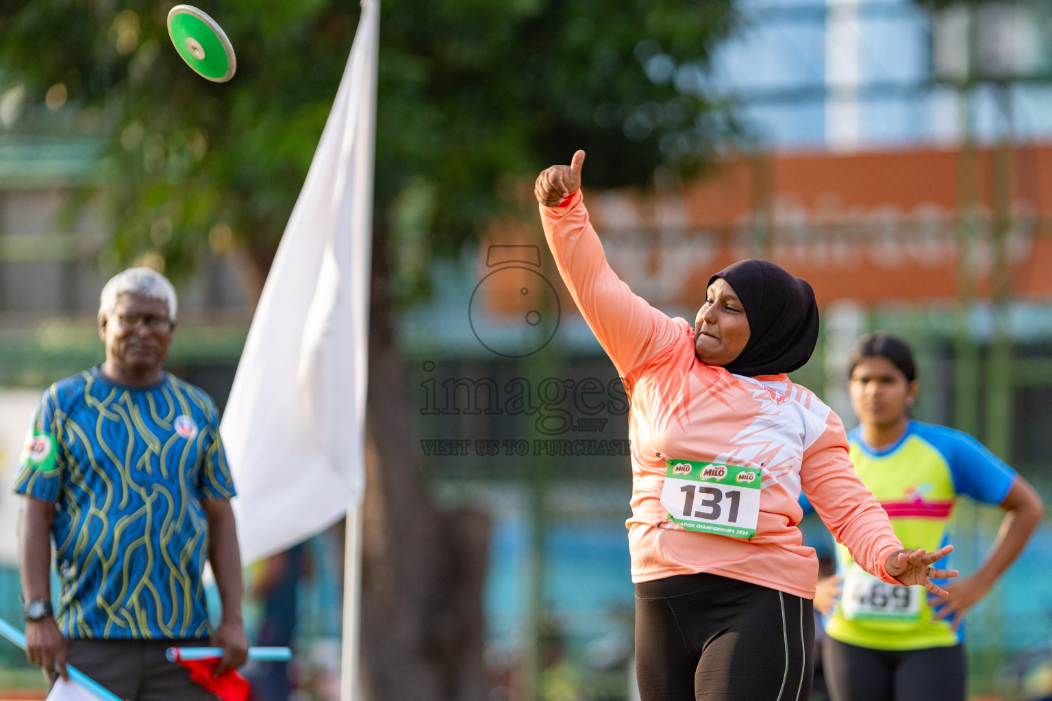 Day 2 of MILO Athletics Association Championship was held on Wednesday, 6th May 2024 in Male', Maldives. Photos: Nausham Waheed