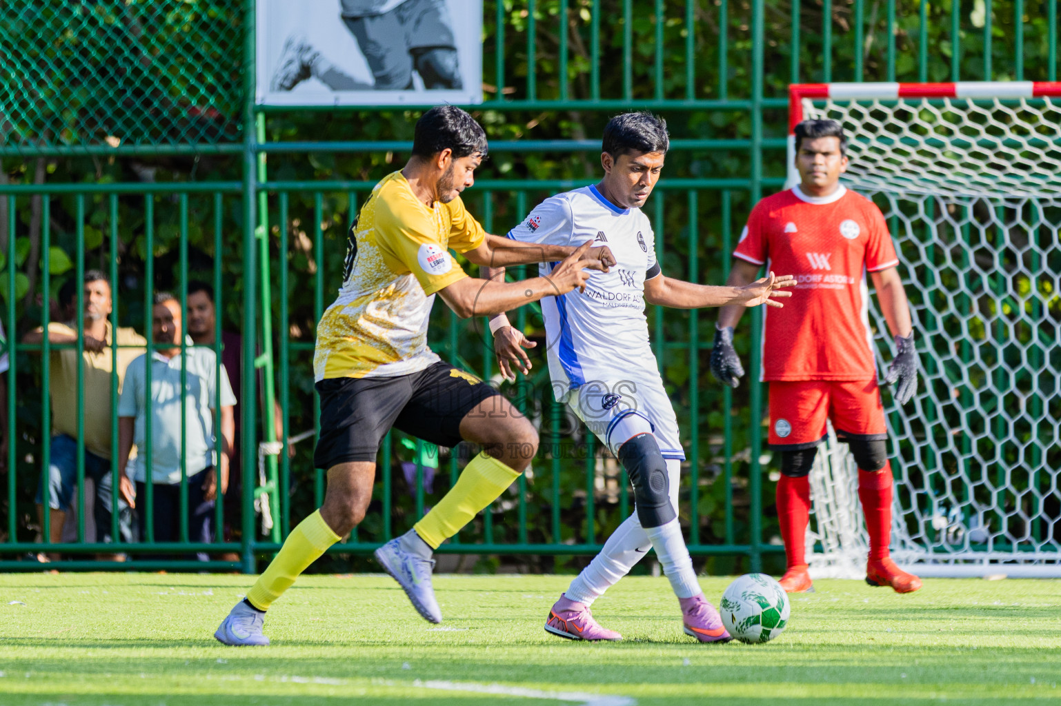 Waldorf Astoria vs Jumeirah Olhaheli in Resort Super League 2025 was held on Tuesday, 28th October 2025 in Jumeirah Olhaheli Island Maldives, Photos: Areef Adam / images.mv