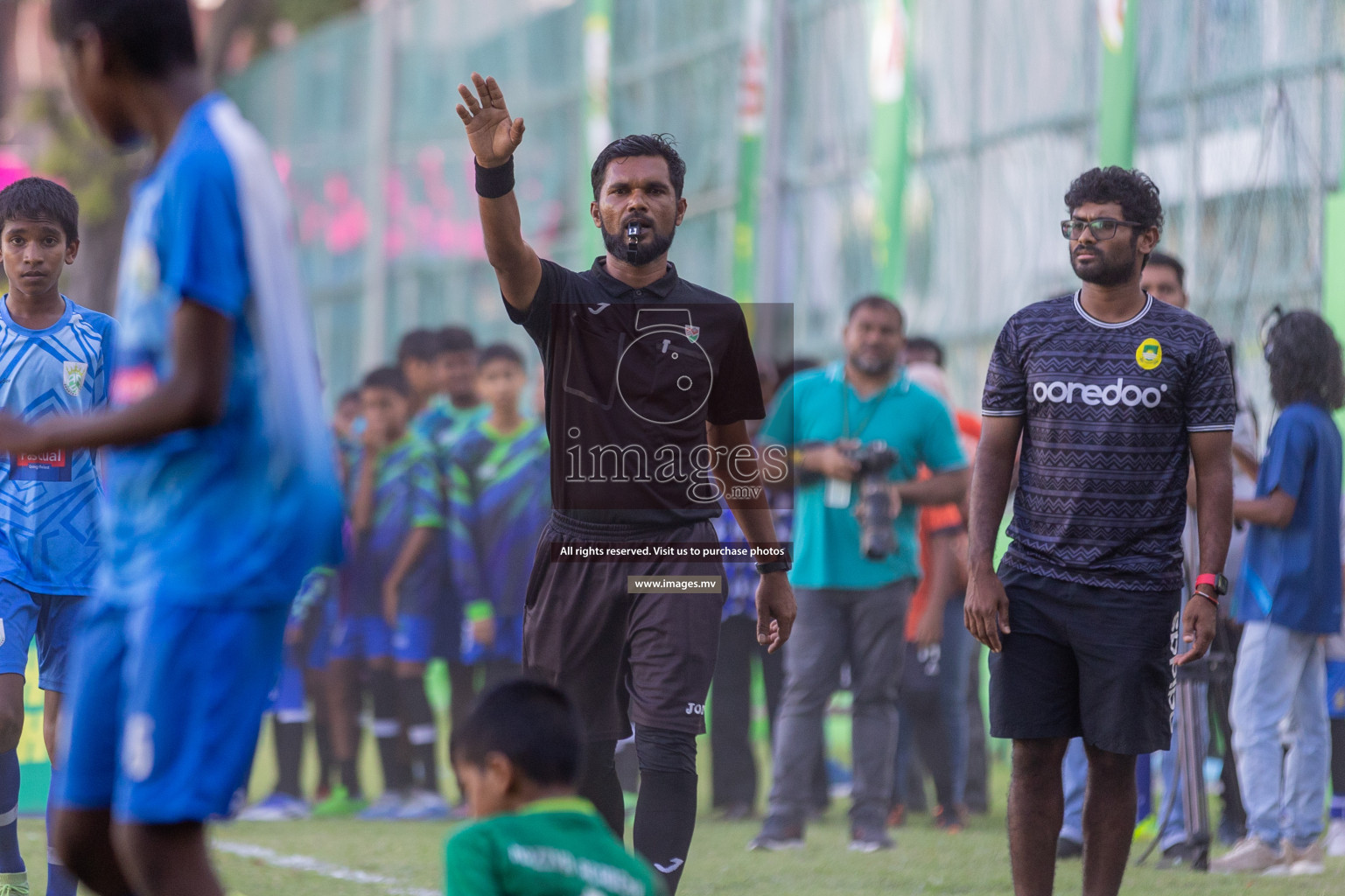 Day 2 of MILO Academy Championship 2023 (U12) was held in Henveiru Football Grounds, Male', Maldives, on Saturday, 19th August 2023. Photos: Shuu / images.mv