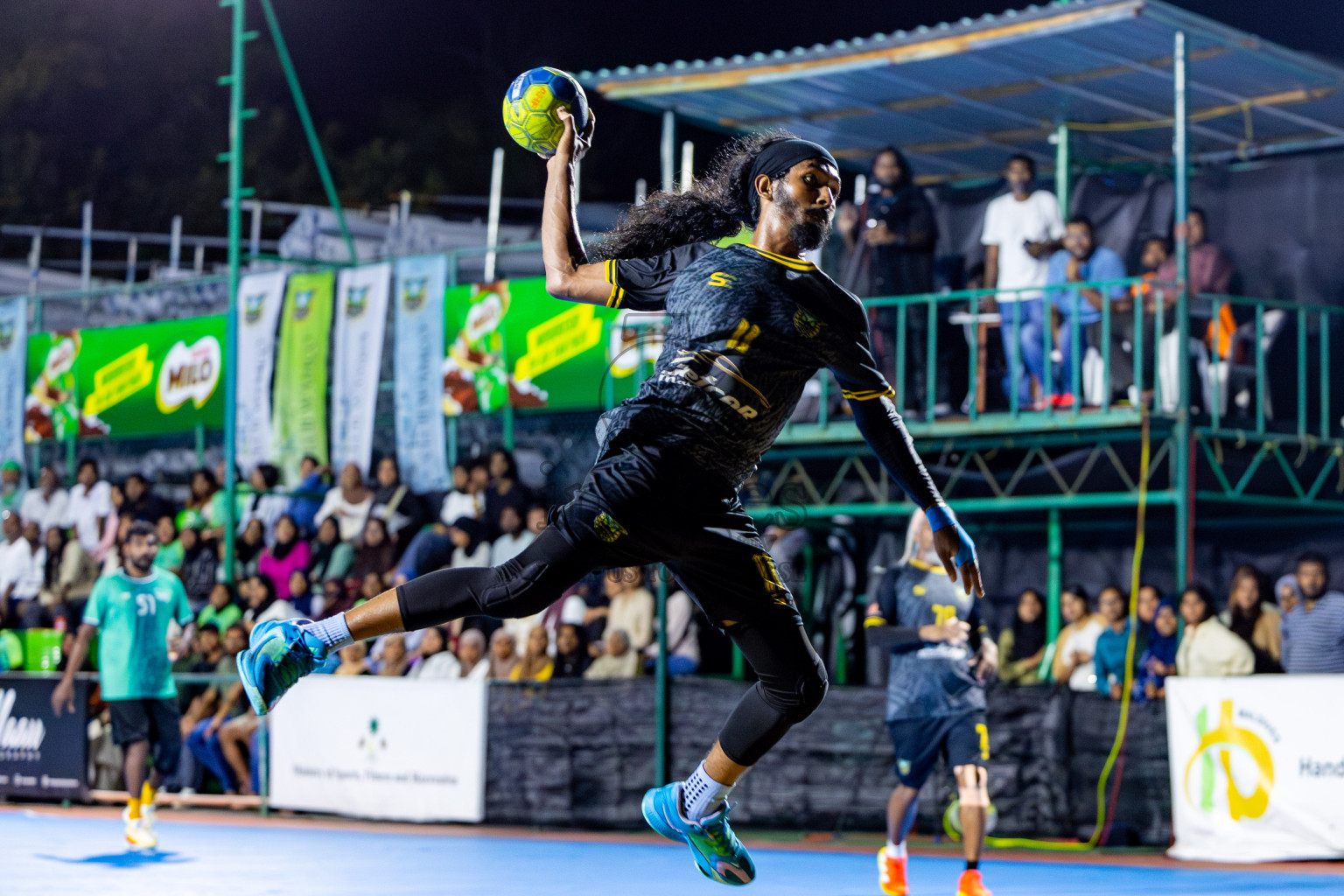 1st Division Final of 8th Inter-Office/Company Handball Tournament 2024, held in Handball ground, Male', Maldives on Tuesday, 11th September 2024 Photos: Nausham Waheed/ Images.mv