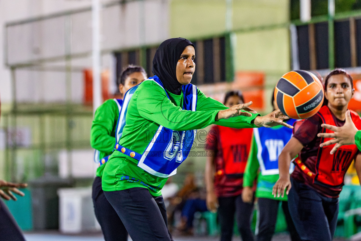 Day 3 of 23rd Netball Association Championship was held in Ekuveni Netball Court at Male', Maldives on Saturday, 27th April 2024. Photos: Nausham Waheed / images.mv