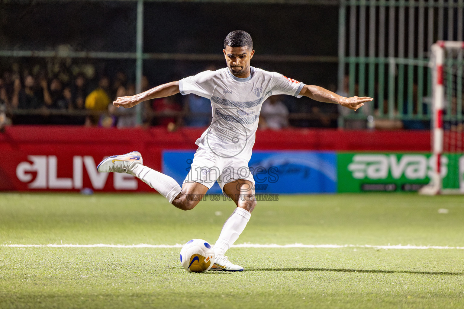 HA. Vashfaru vs HA. Utheemu in Day 1 of Golden Futsal Challenge 2025 on Sunday, 5th January 2025, in Hulhumale', Maldives 
Photos: Nausham Waheed / images.mv