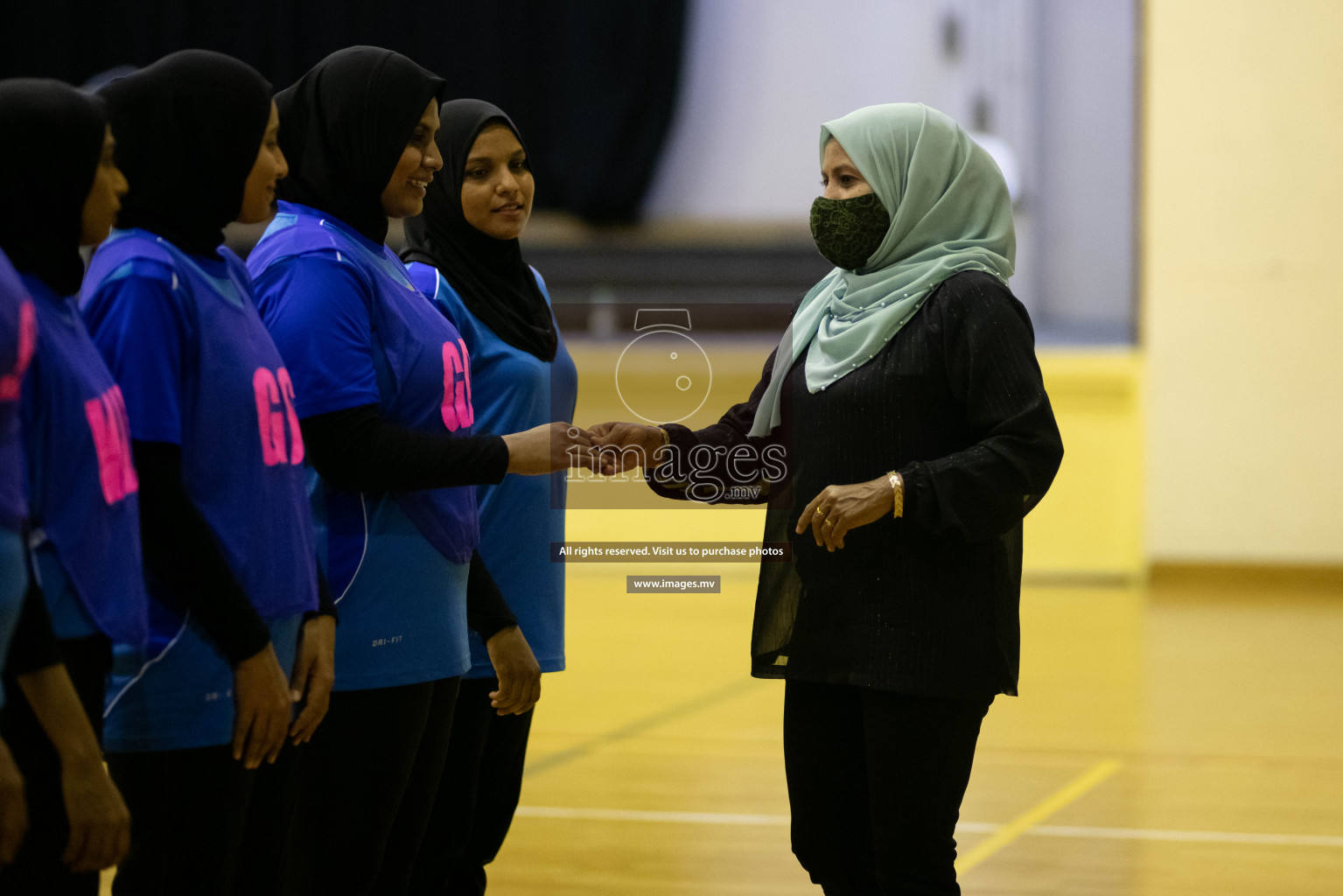 Milo National Netball Tournament 1st December 2021 at Social Center Indoor Court, Male, Maldives. Photos: Maanish/ Images Mv