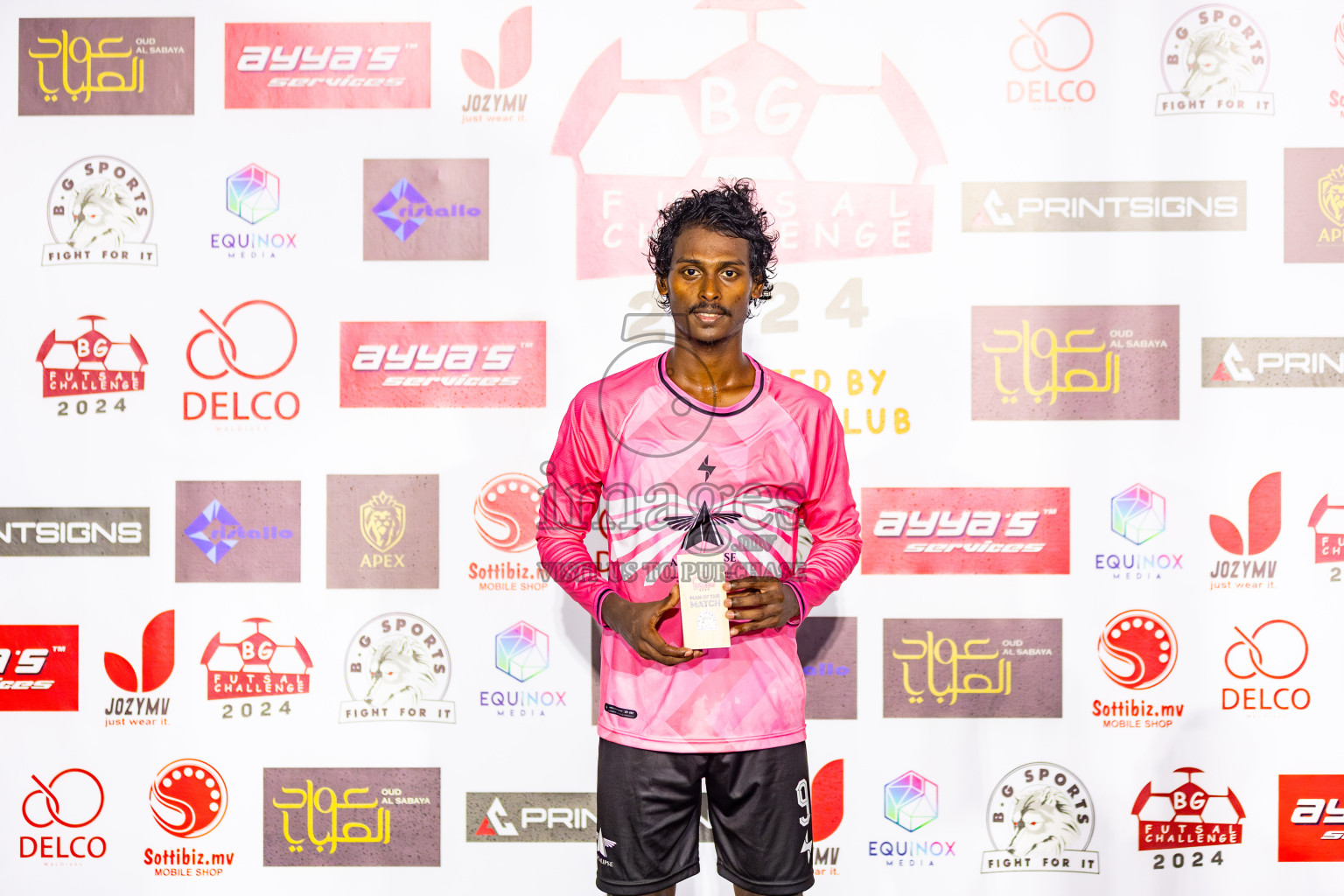 Apocalipse SC vs SDZ Juniors in Day 10 of BG Futsal Challenge 2024 was held on Thursday, 21st March 2024, in Male', Maldives Photos: Nausham Waheed / images.mv