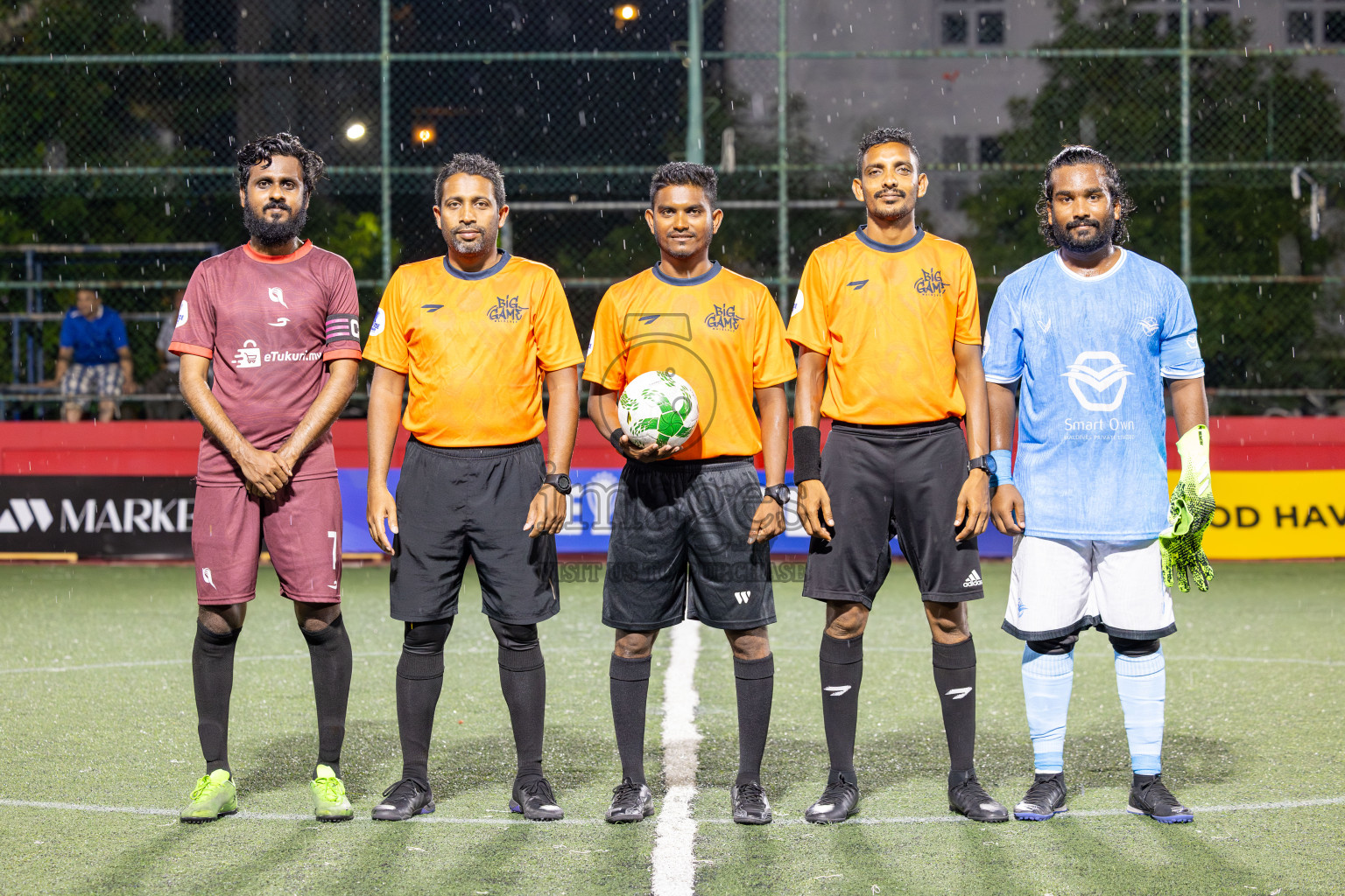 Smartown FC vs Maldives Post Limited in Day 7 of Office League 2025 was held on Tuesday, 22nd April 2025 in Hulhumale', Maldives. Photos: Ismail Thoriq / images.mv