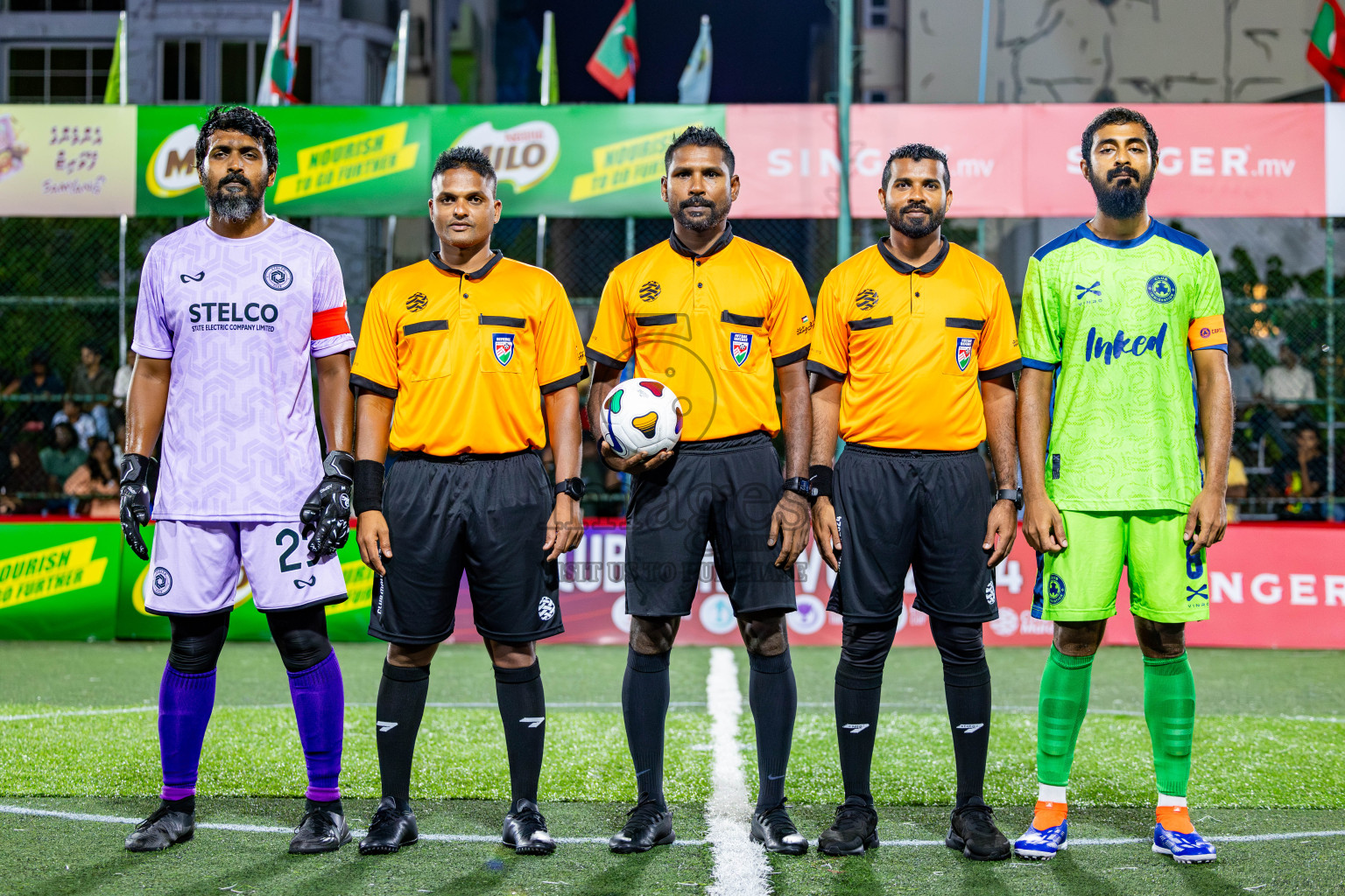 Stelco rc vs Club Immigration in Round of 16 of Club Maldives Cup 2024 held in Rehendi Futsal Ground, Hulhumale', Maldives on Monday, 7th October 2024. Photos: Nausham Waheed / images.mv