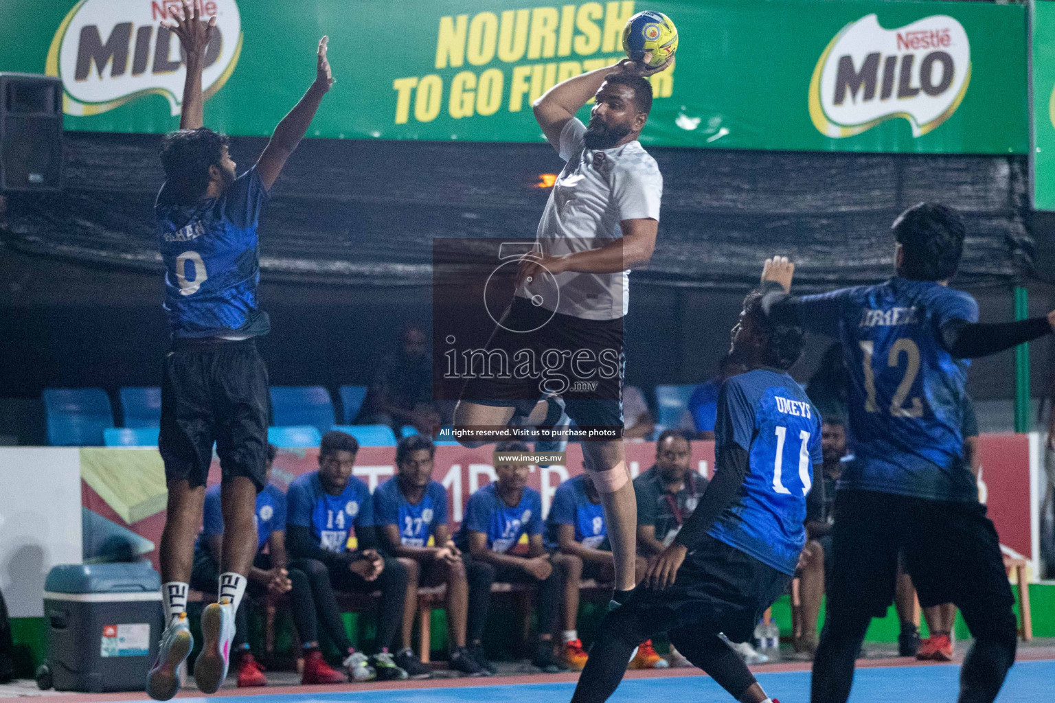 Day 6 of 6th MILO Handball Maldives Championship 2023, held in Handball ground, Male', Maldives on Thursday, 25th May 2023 Photos: Shuu Abdul Sattar/ Images.mv