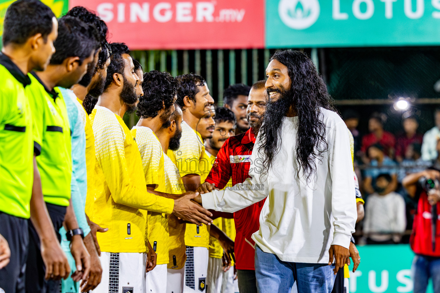 Dhiraagu vs RRC in Quarter Finals of Club Maldives Cup 2024 held in Rehendi Futsal Ground, Hulhumale', Maldives on Friday, 11th October 2024. Photos: Nausham Waheed / images.mv