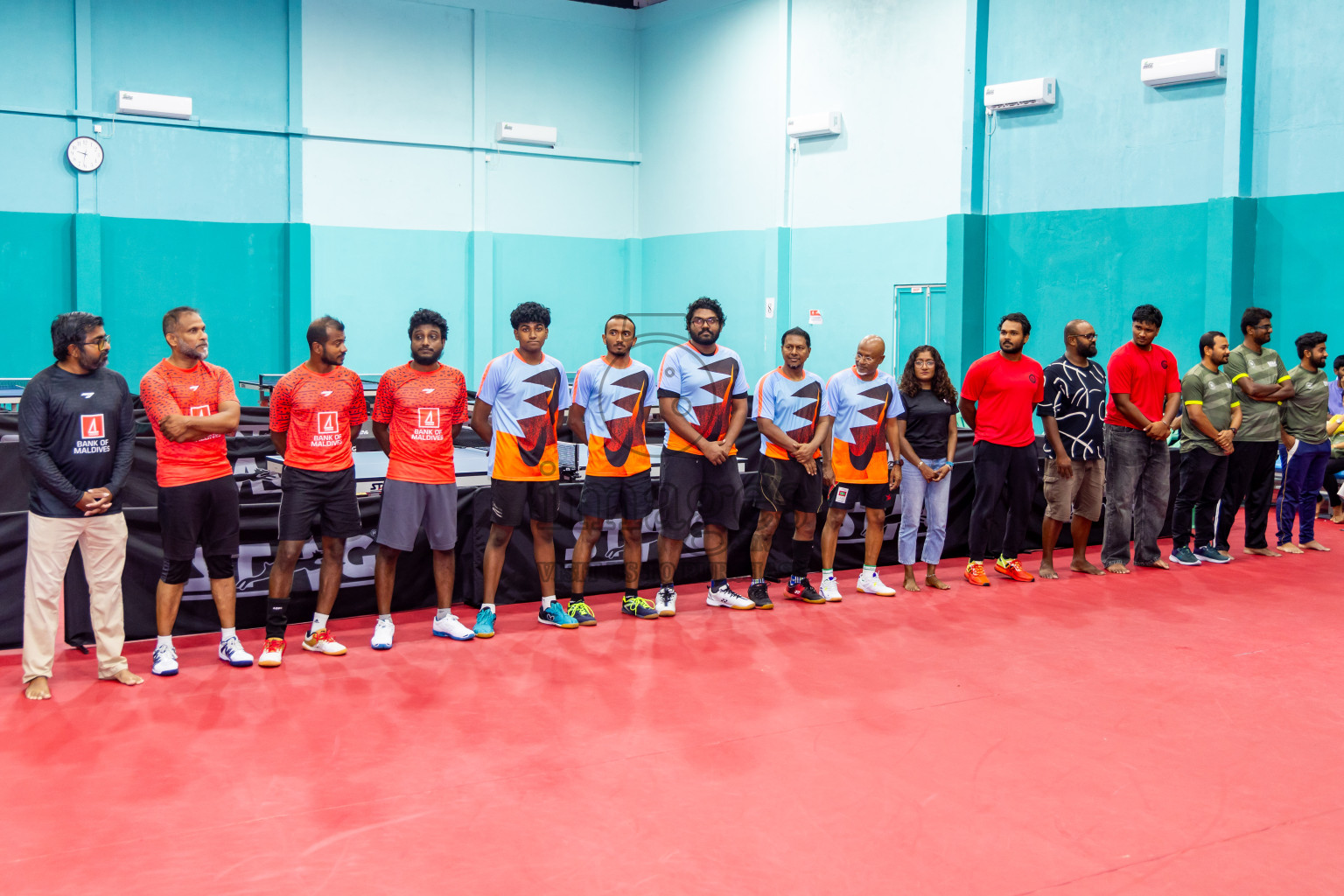 Finals of 9th Inter Office Company & Resort Table Tennis Tournament was held in Male' TT Hall, Male', Maldives on Saturday, 16th November 2024. Photos: Nausham Waheed / images.mv