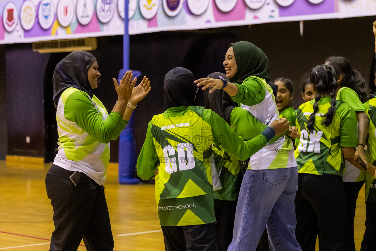 Day 14 of 25th Inter-School Netball Tournament was held in Social Center at Male', Maldives on Sunday, 25th August 2024. Photos: Hasni / images.mv