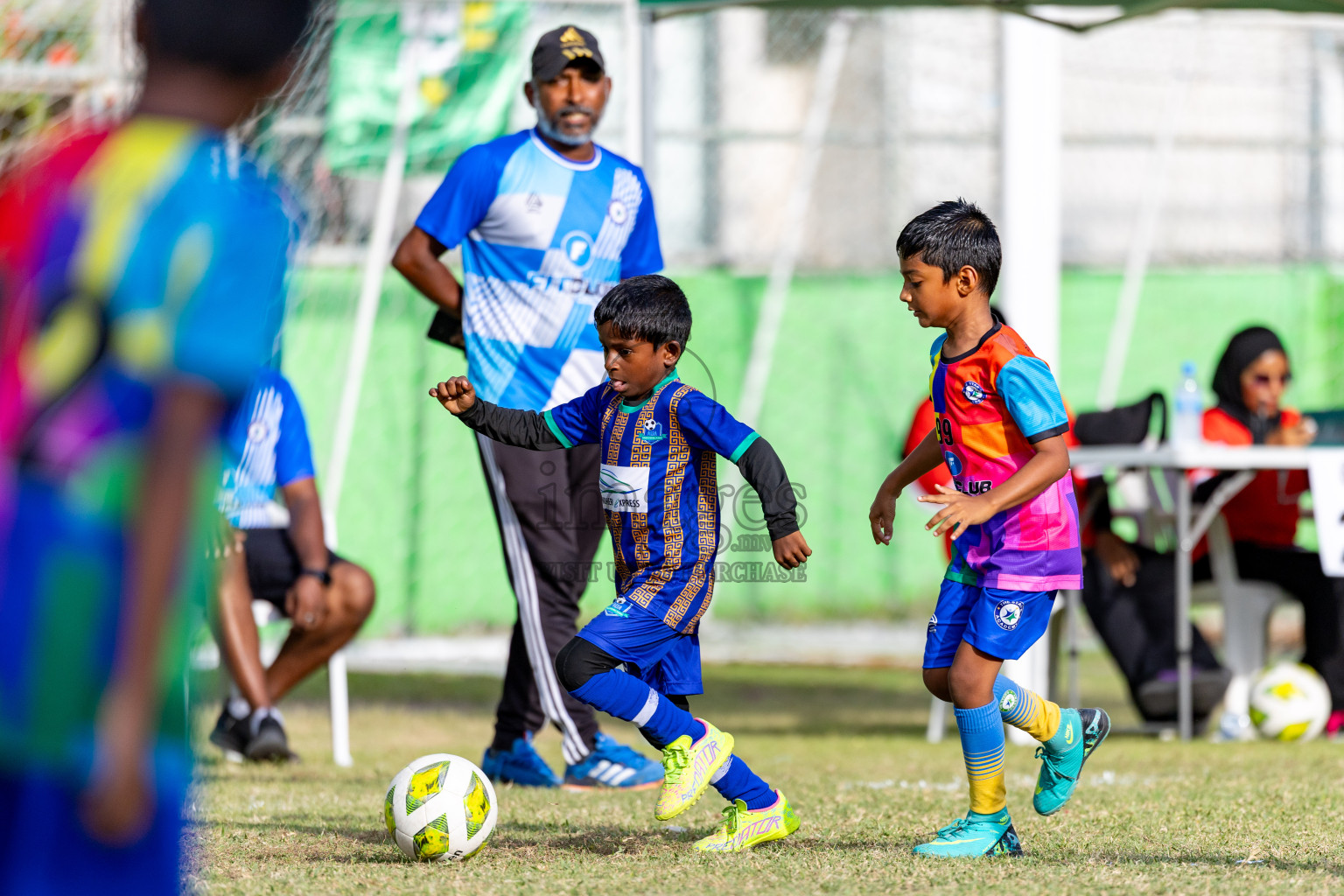 Day 2 of MILO SVAM Juniors 2025 (U-8) was held at Henveiru Stadium in Male', Maldives on Friday, 27th June 2025. 

Photos: Hassan Simah / images.mv