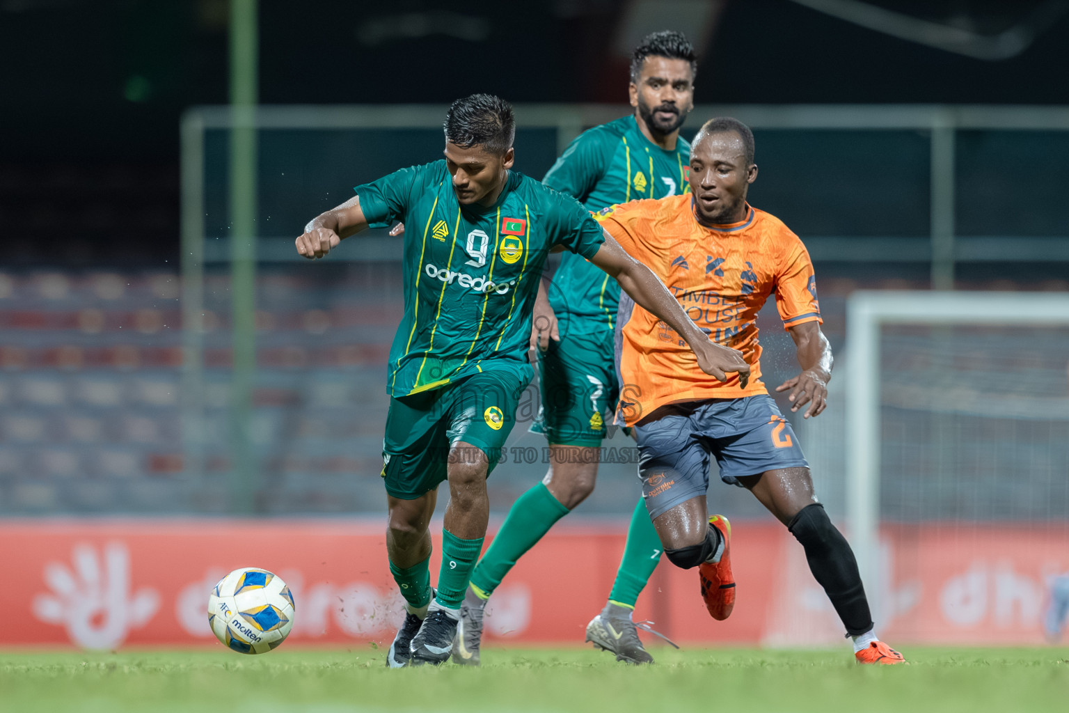 Charity Shield Match between Maziya Sports and Recreation Club and Club Eagles held in National Football Stadium, Male', Maldives Photos: Abdulla Abeedh / Images.mv