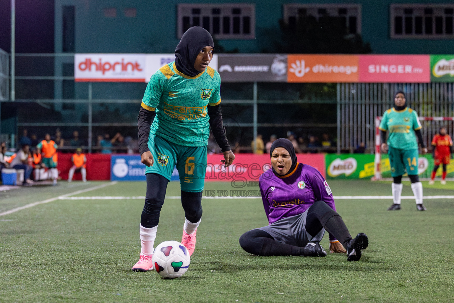 WAMCO vs HEALTH RC in Eighteen Thirty 2024 held in Rehendi Futsal Ground, Hulhumale', Maldives on Tuesday, 3rd September 2024. 
Photos: Mohamed Mahfooz Moosa/ images.mv