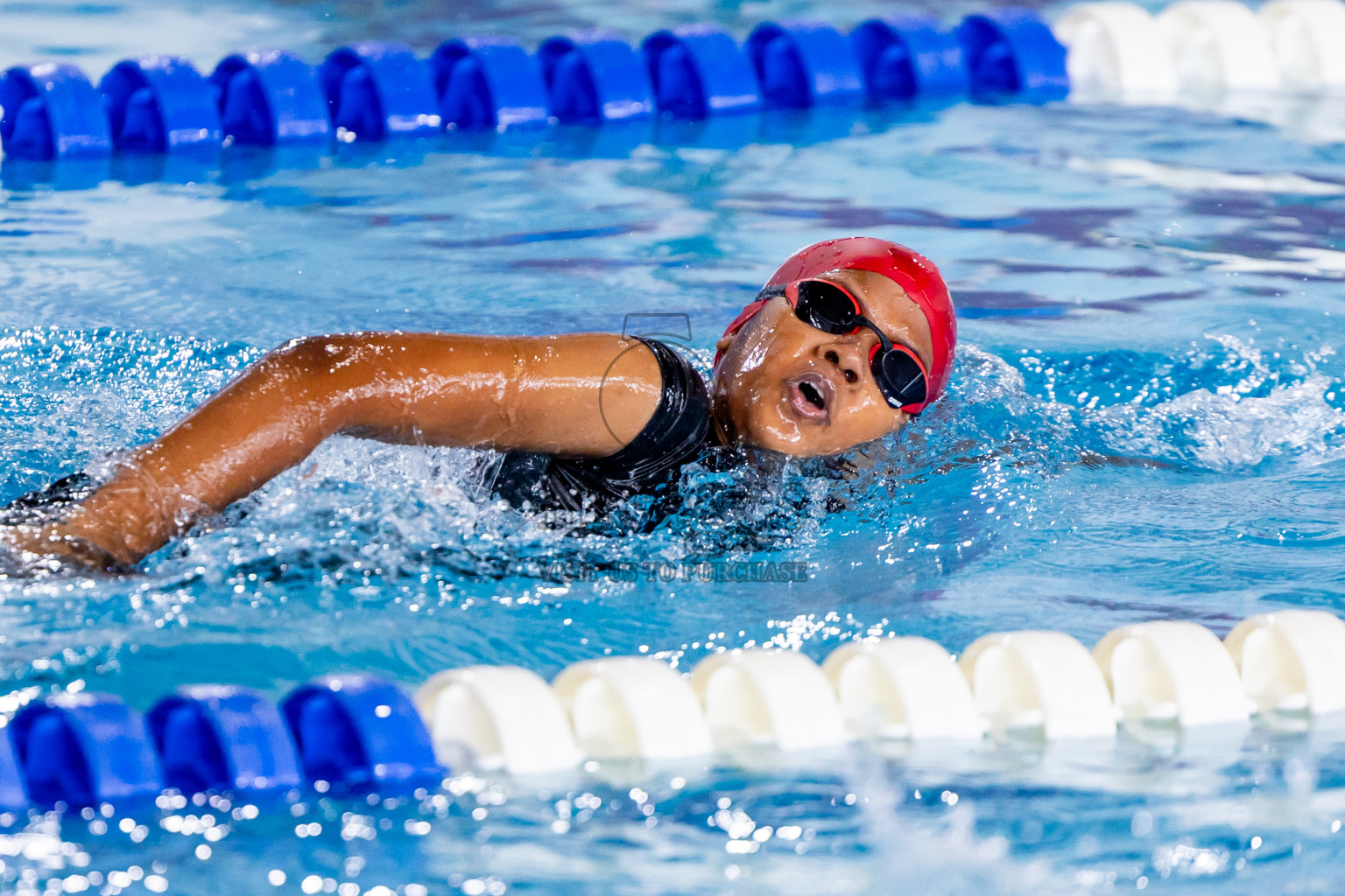 Day 3 of 20th BMLInter-school Swimming Competition 2024 held in Hulhumale', Maldives on Monday, 14th October 2024. Photos: Nausham Waheed / images.mv