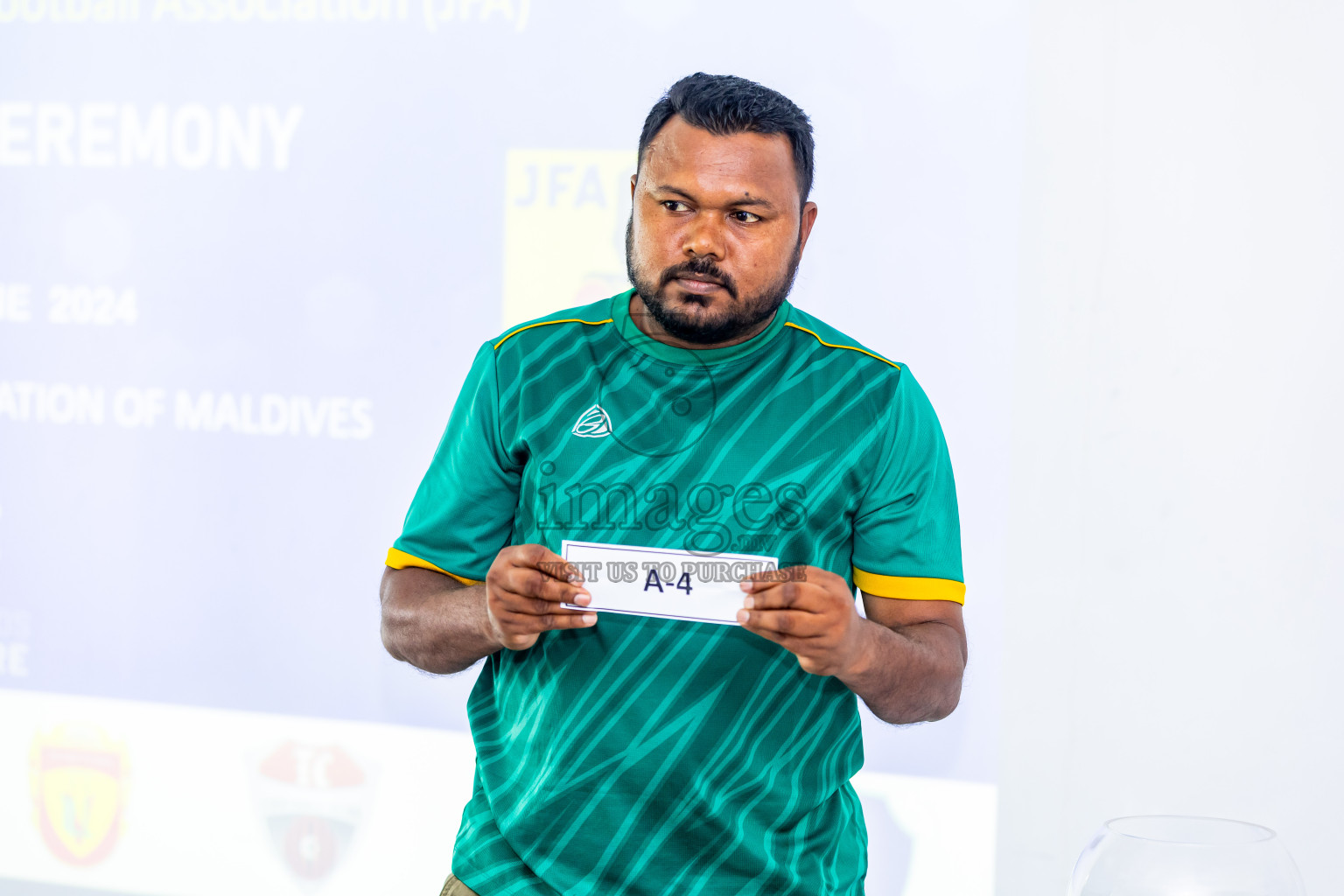 Draw Ceremony of FAM Youth Championship held in Male, Maldives, on Monday, 3rd June 2024 Photos: Nausham Waheed / images.mv