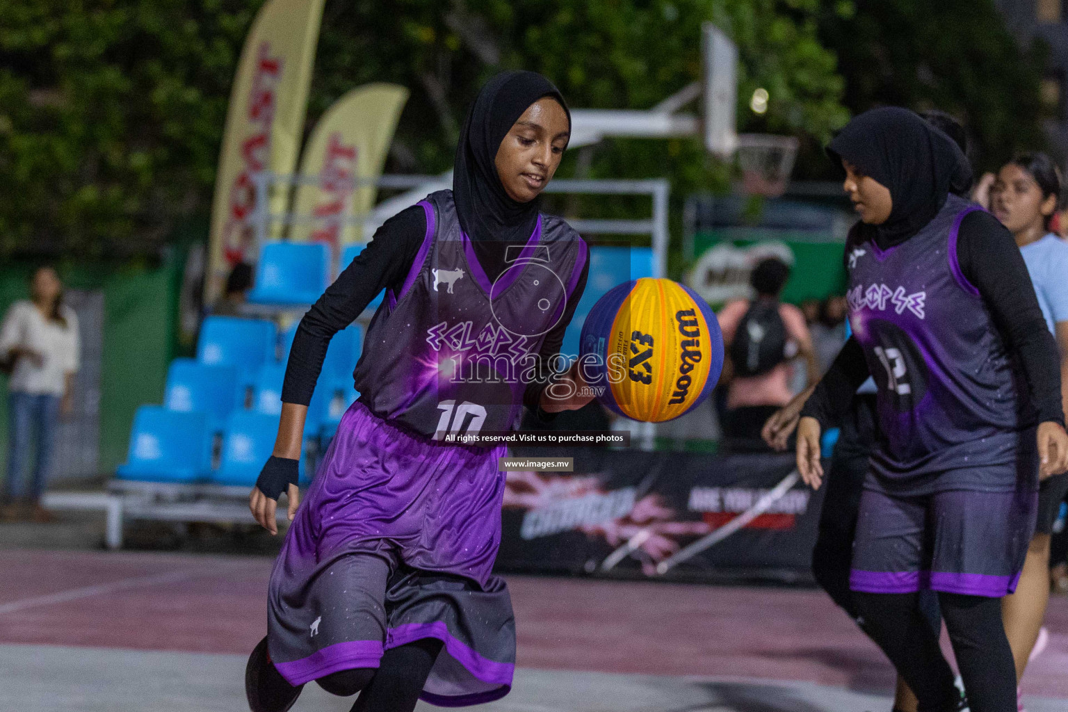 Day4 of Slamdunk by Sosal on 15th April 2023 held in Male'. Photos: Ismail Thoriq / images.mv