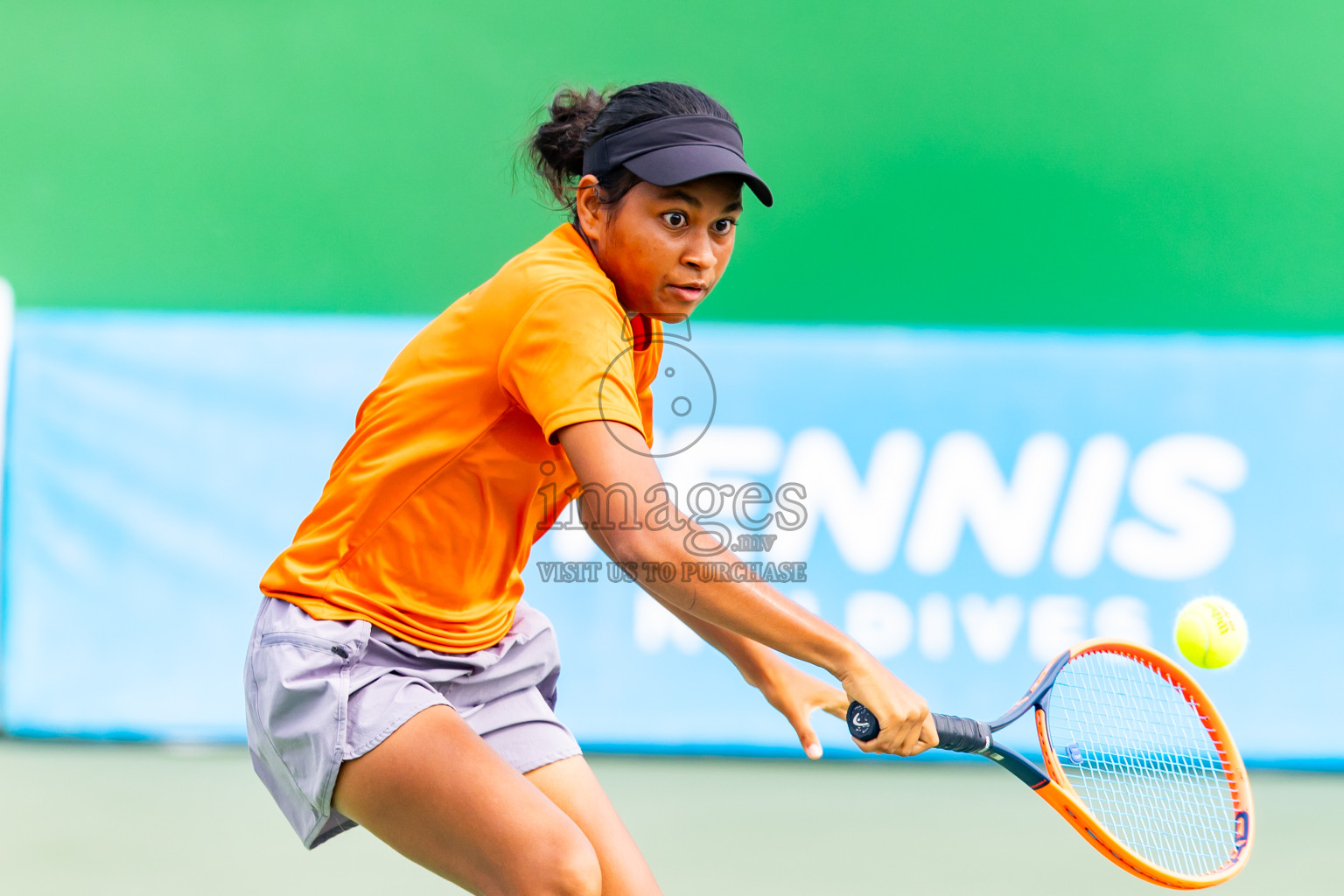 Day 5 of ATF Maldives Junior Open Tennis was held in Male' Tennis Court, Male', Maldives on Monday, 16th December 2024. Photos: Nausham Waheed/ images.mv