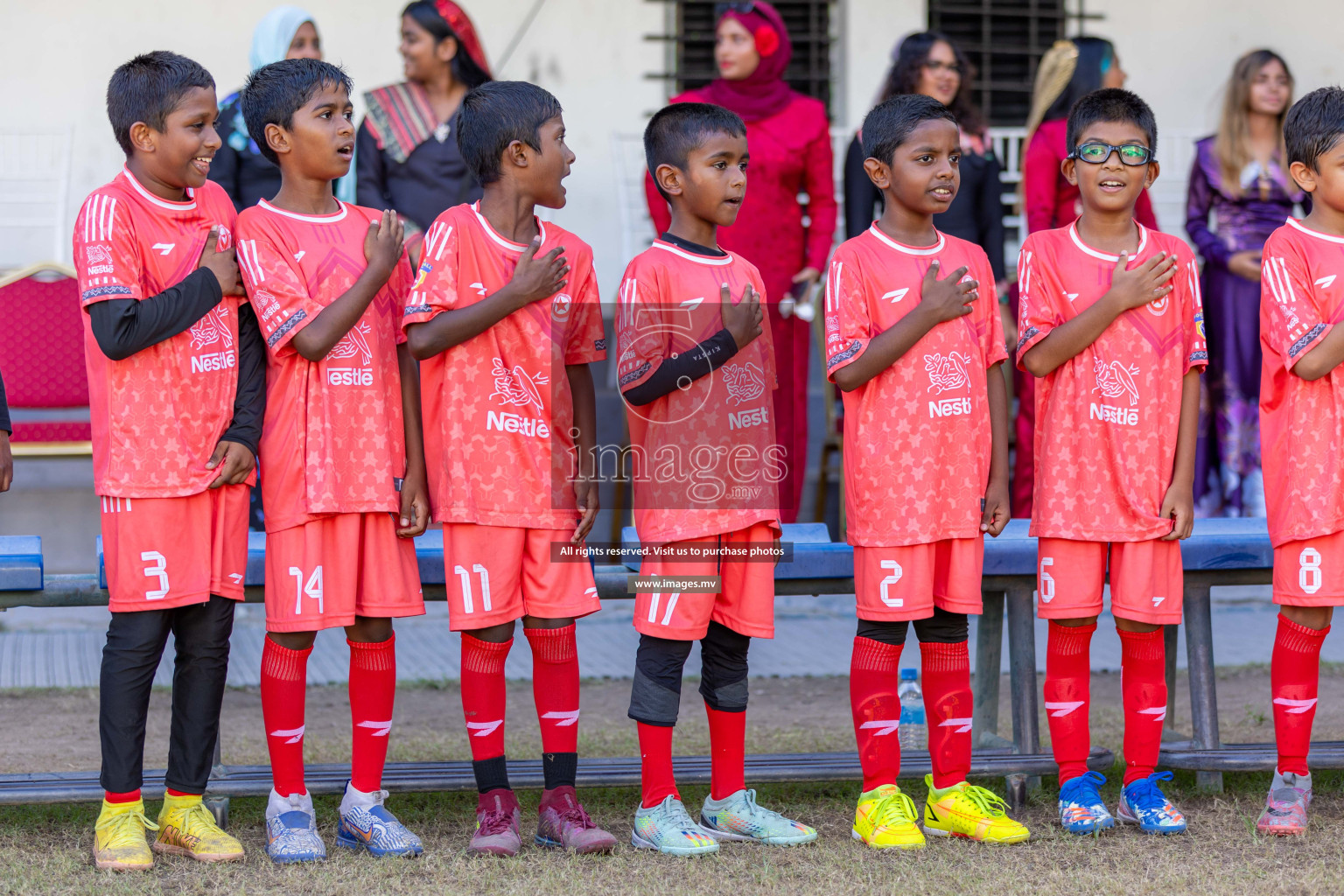 Day 4 of Nestle Kids Football Fiesta, held in Henveyru Football Stadium, Male', Maldives on Saturday, 14th October 2023
Photos: Ismail Thoriq / images.mv