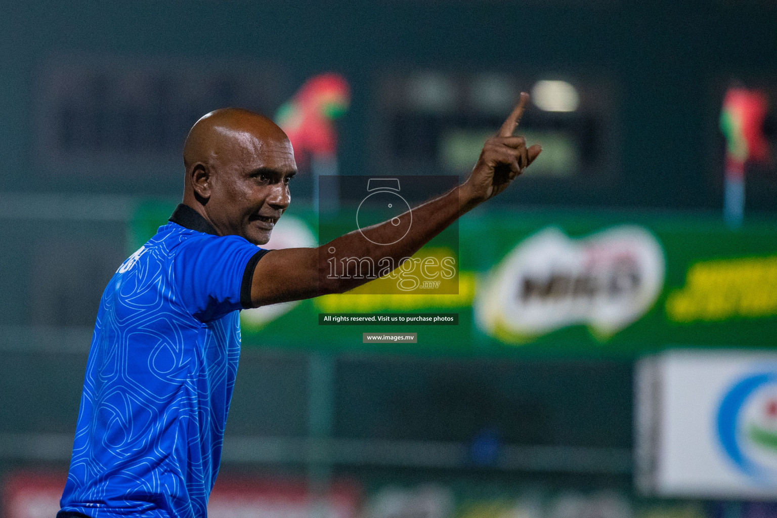 RRC Vs FSM in the Semi Finals of Club Maldives 2021 held in Hulhumale, Maldives on 19 December 2021. Photos: Ismail Thoriq / images.mv