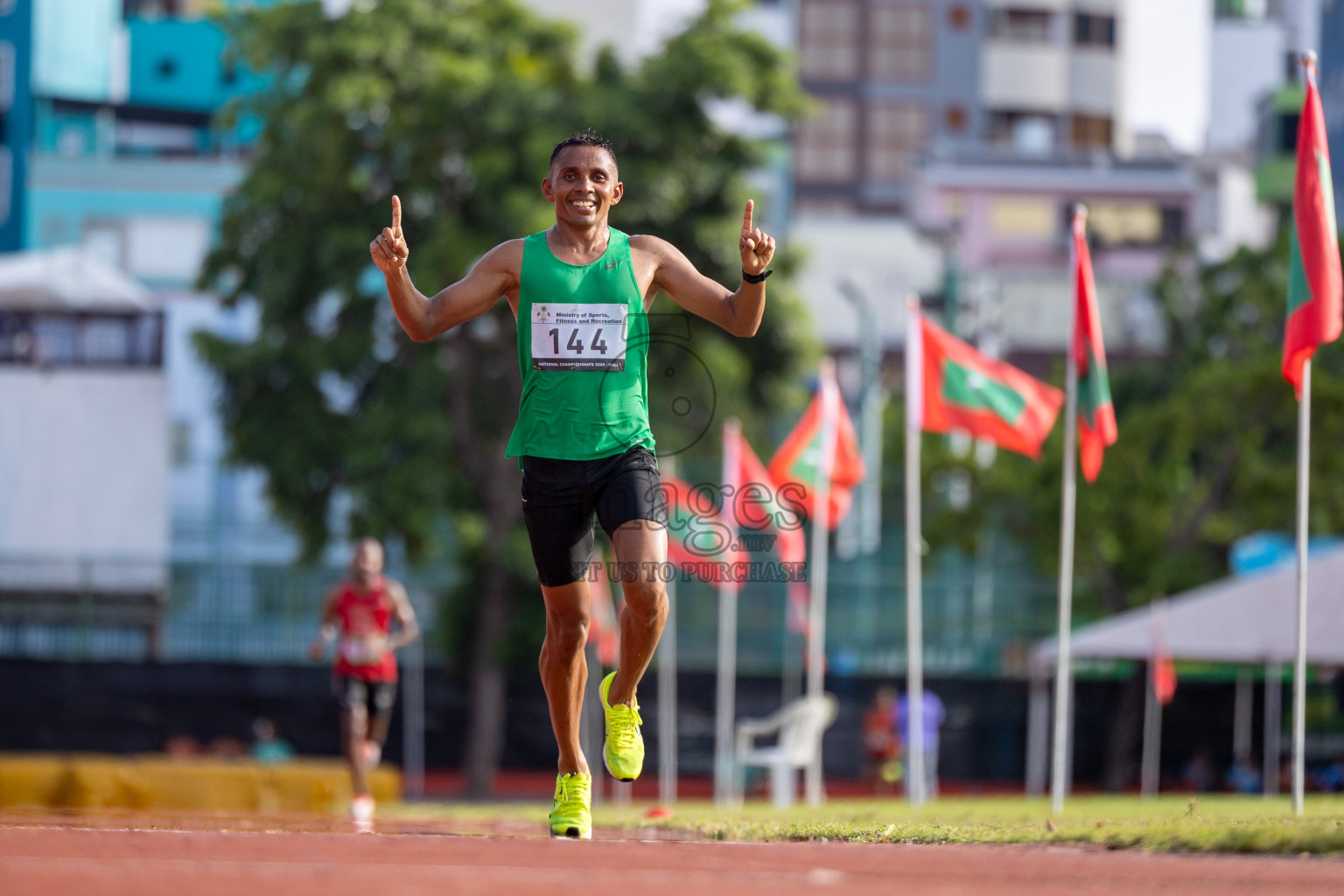 Day 3 of 33rd National Athletics Championship was held in Ekuveni Track at Male', Maldives on Saturday, 7th September 2024.
Photos: Suaadh Abdul Sattar / images.mv