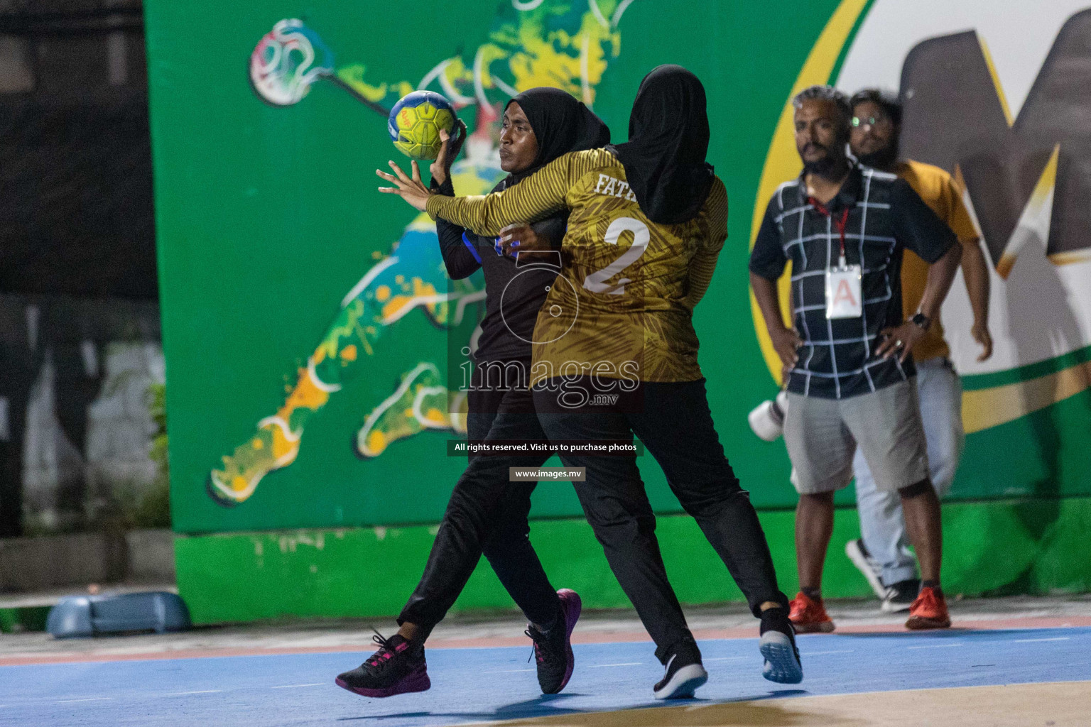 Day 12th of 6th MILO Handball Maldives Championship 2023, held in Handball ground, Male', Maldives on 1st June 2023 Photos: Shuu/ Images.mv