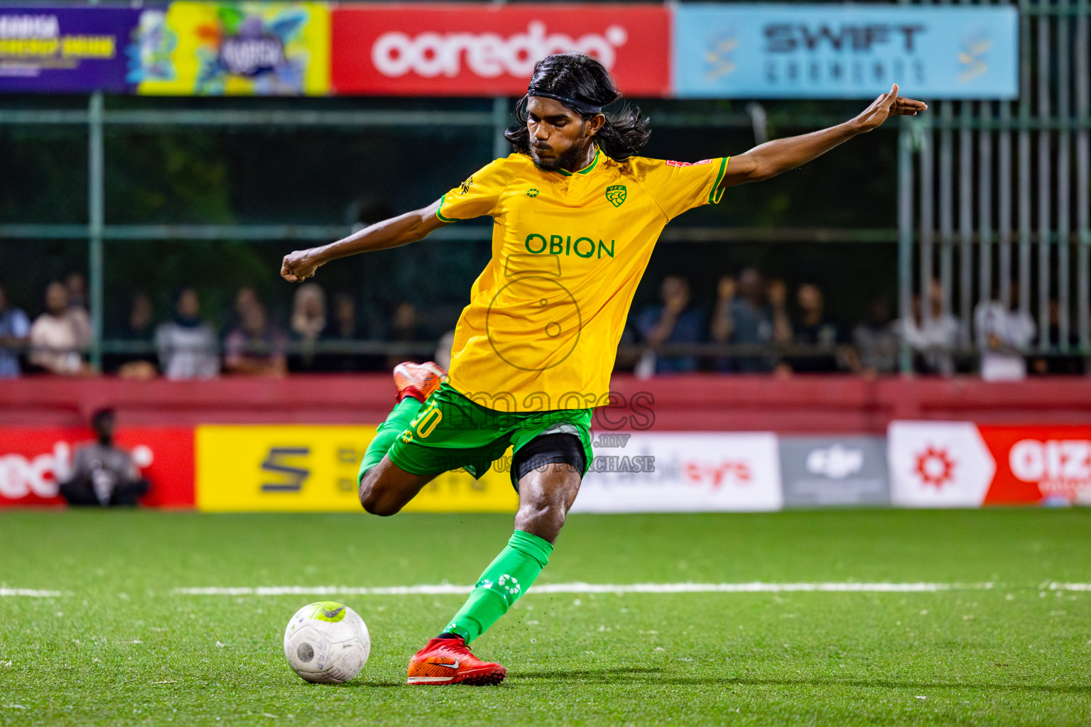 S Hithadhoo vs GDh Vaadhoo on Day 37 of Golden Futsal Challenge 2024 was held on Thursday, 22nd February 2024, in Hulhumale', Maldives
Photos: Mohamed Mahfooz Moosa/ images.mv