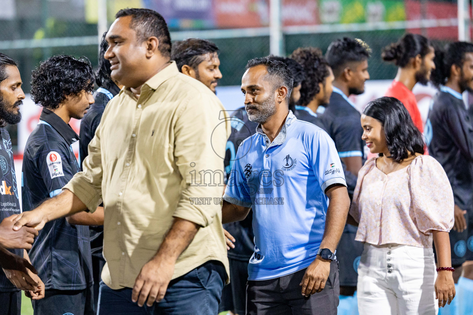 CLUB TTS vs Baros Maldives in Club Maldives Cup 2024 held in Rehendi Futsal Ground, Hulhumale', Maldives on Monday, 23rd September 2024. 
Photos: Hassan Simah / images.mv