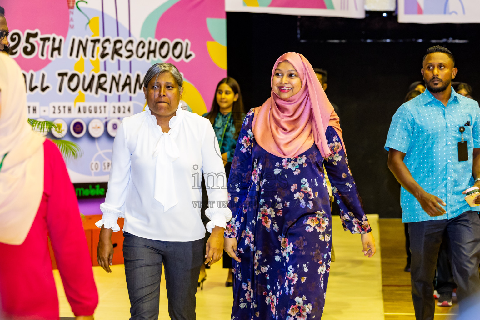 Day 1 of 25th Milo Inter-School Netball Tournament was held in Social Center at Male', Maldives on Thursday, 8th August 2024. Photos: Nausham Waheed / images.mv