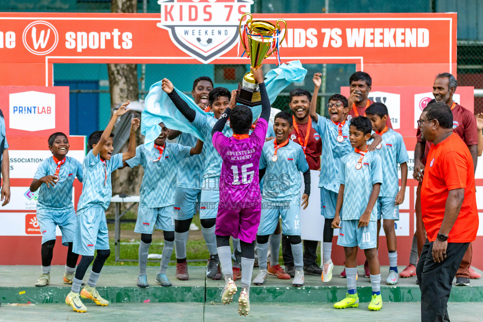 Day 3 of Kids7s Weekend 2025 was held on Sunday, 24th August 2025 in Henveyru Stadium, Male', Maldives. Photos: Mohamed Mahfooz Moosa / images.mv