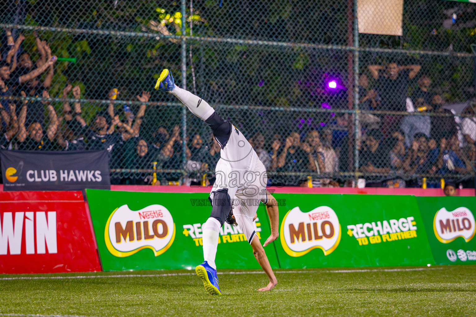 MIBSA vs HAWKS in Semi Finals of Milo Sector League 2025 was held in Rehendhi Futsal Ground, Hulhumale', Maldives on Saturday, 15th November 2025. Photos: Aeef Adam / images.mv