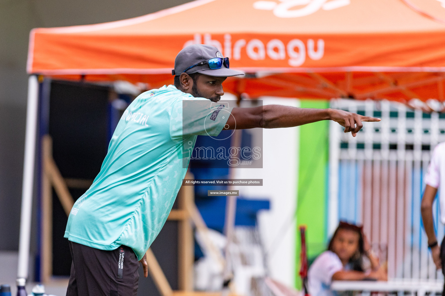 Day 1 of Milo kids football fiesta, held in Henveyru Football Stadium, Male', Maldives on Wednesday, 11th October 2023 Photos: Nausham Waheed/ Images.mv