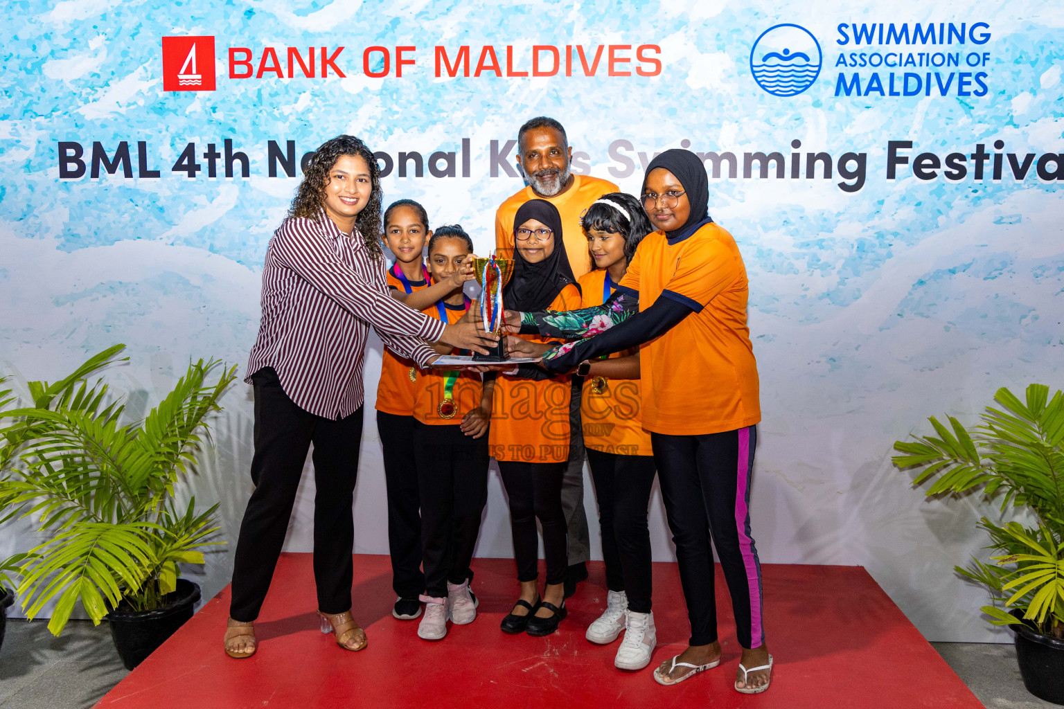 Closing Ceremony of 4th National Kids Swimming Festival 2023 on 9th December 2023, held in Hulhumale', Maldives Photos: Nausham Waheed / Images.mv