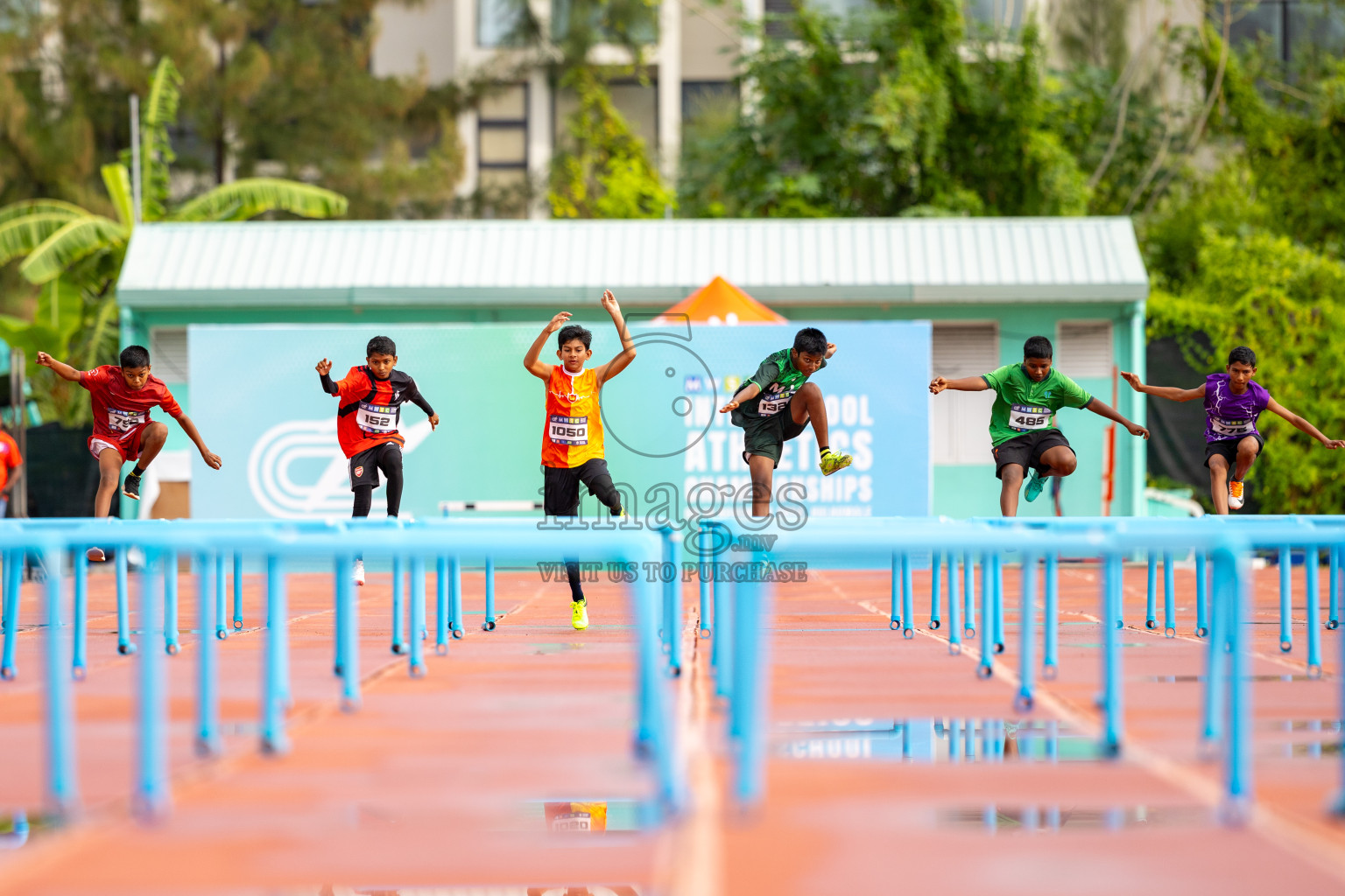 Day 2 of MWSC Interschool Athletics Championships 2024 held in Hulhumale Running Track, Hulhumale, Maldives on Sunday, 10th November 2024.
Photos by: Ismail Thoriq / Images.mv