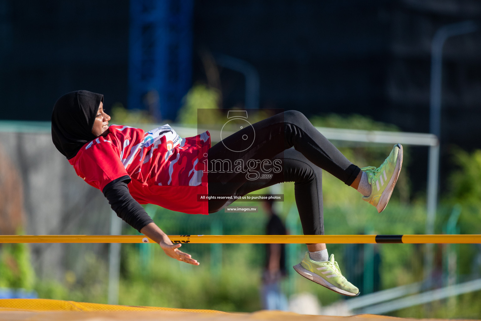 Day four of Inter School Athletics Championship 2023 was held at Hulhumale' Running Track at Hulhumale', Maldives on Wednesday, 17th May 2023. Photos: Nausham Waheed/ images.mv