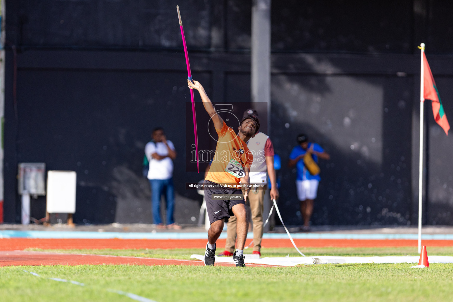 Day 1 of National Athletics Championship 2023 was held in Ekuveni Track at Male', Maldives on Thursday 23rd November 2023. Photos: Nausham Waheed / images.mv