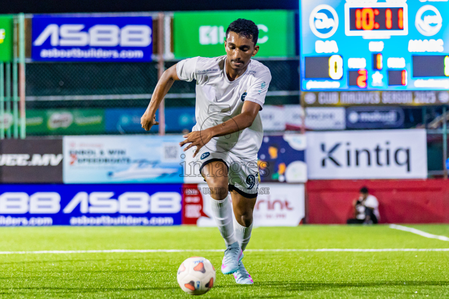 Club DJA vs MIARC in Club Maldives Cup Classic 2025 was held in Rehendi Futsal Ground, Hulhumale', Maldives on Saturday, 20th September 2025. Photos: Areef / images.mv