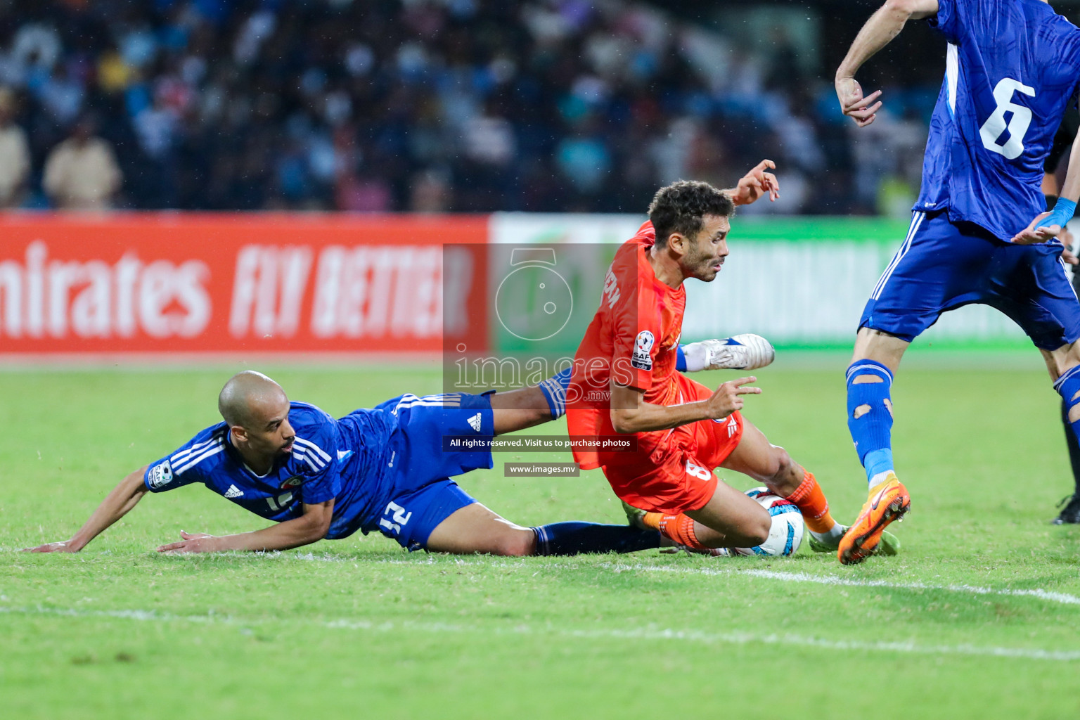 Kuwait vs India in the Final of SAFF Championship 2023 held in Sree Kanteerava Stadium, Bengaluru, India, on Tuesday, 4th July 2023. Photos: Nausham Waheed, Hassan Simah / images.mv