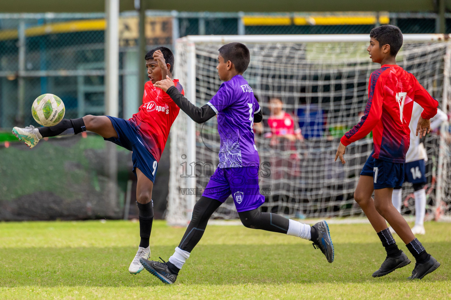 Day 1 of MILO Academy Championship 2024 - U12 was held at Henveiru Grounds in Male', Maldives on Thursday, 4th July 2024. Photos: Shuu Abdul Sattar / images.mv