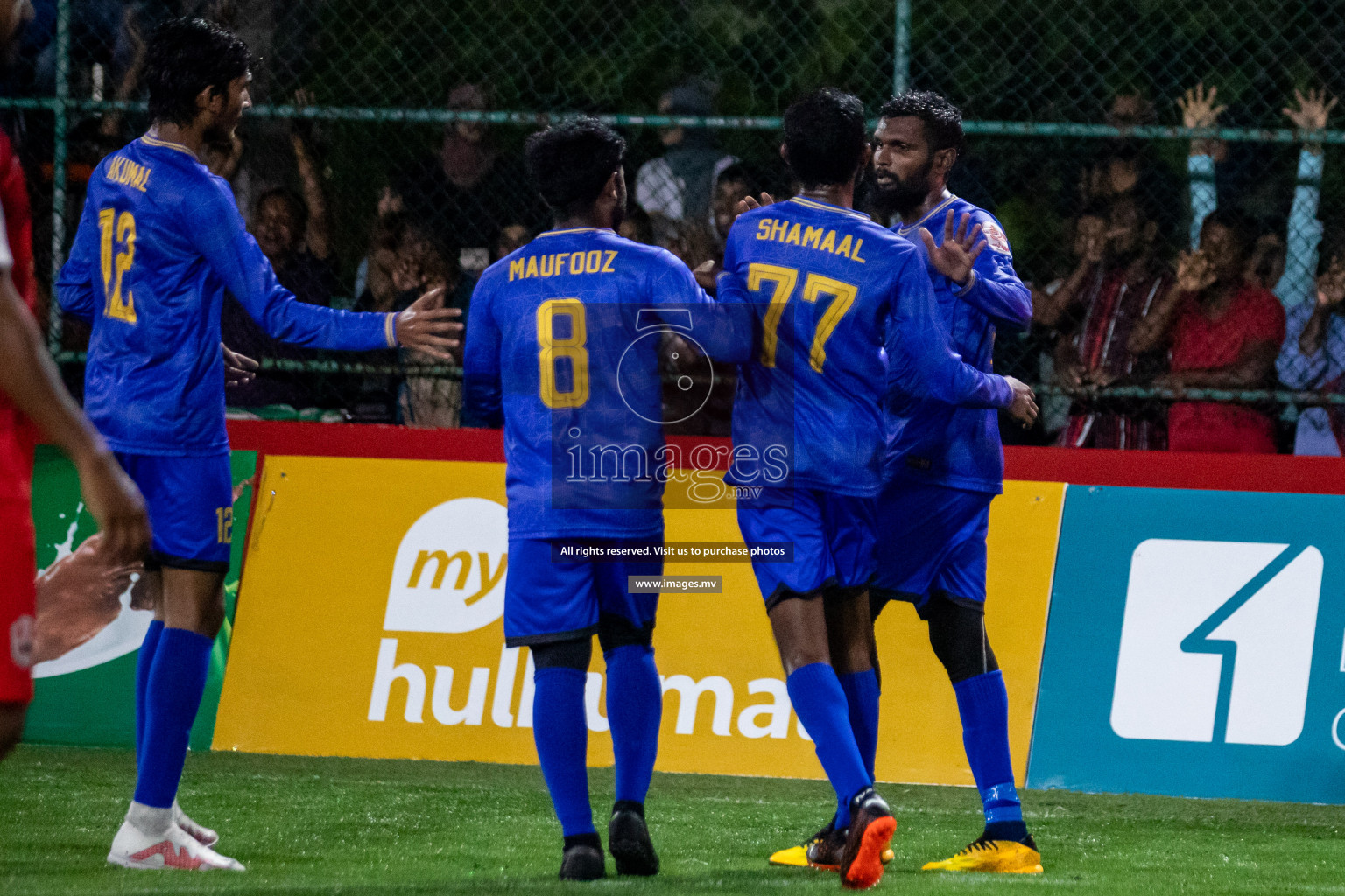 Customs RC vs Club Aasandha in Club Maldives Cup 2022 was held in Hulhumale', Maldives on Saturday, 15th October 2022. Photos: Hassan Simah/ images.mv